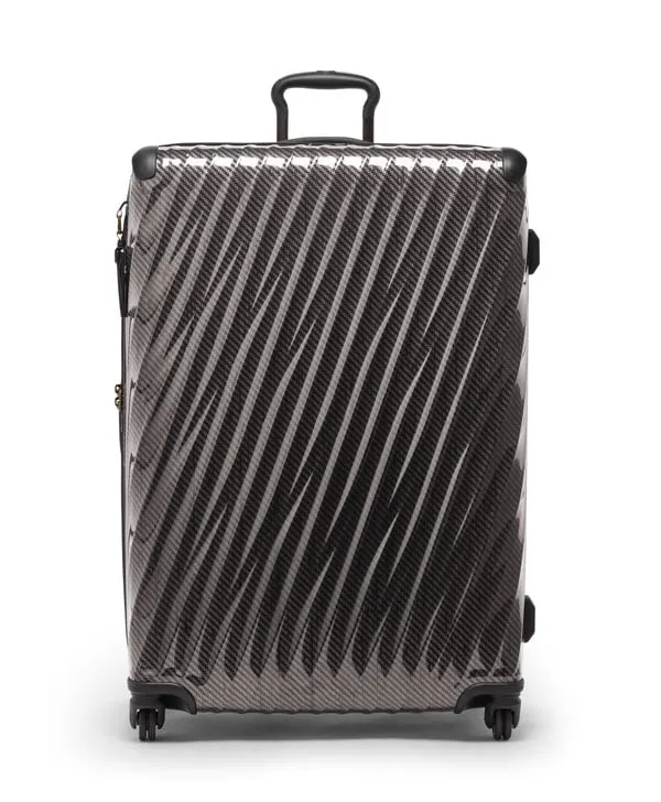 19 Degree Lite Extended Trip Checked Luggage - Black/Graphite