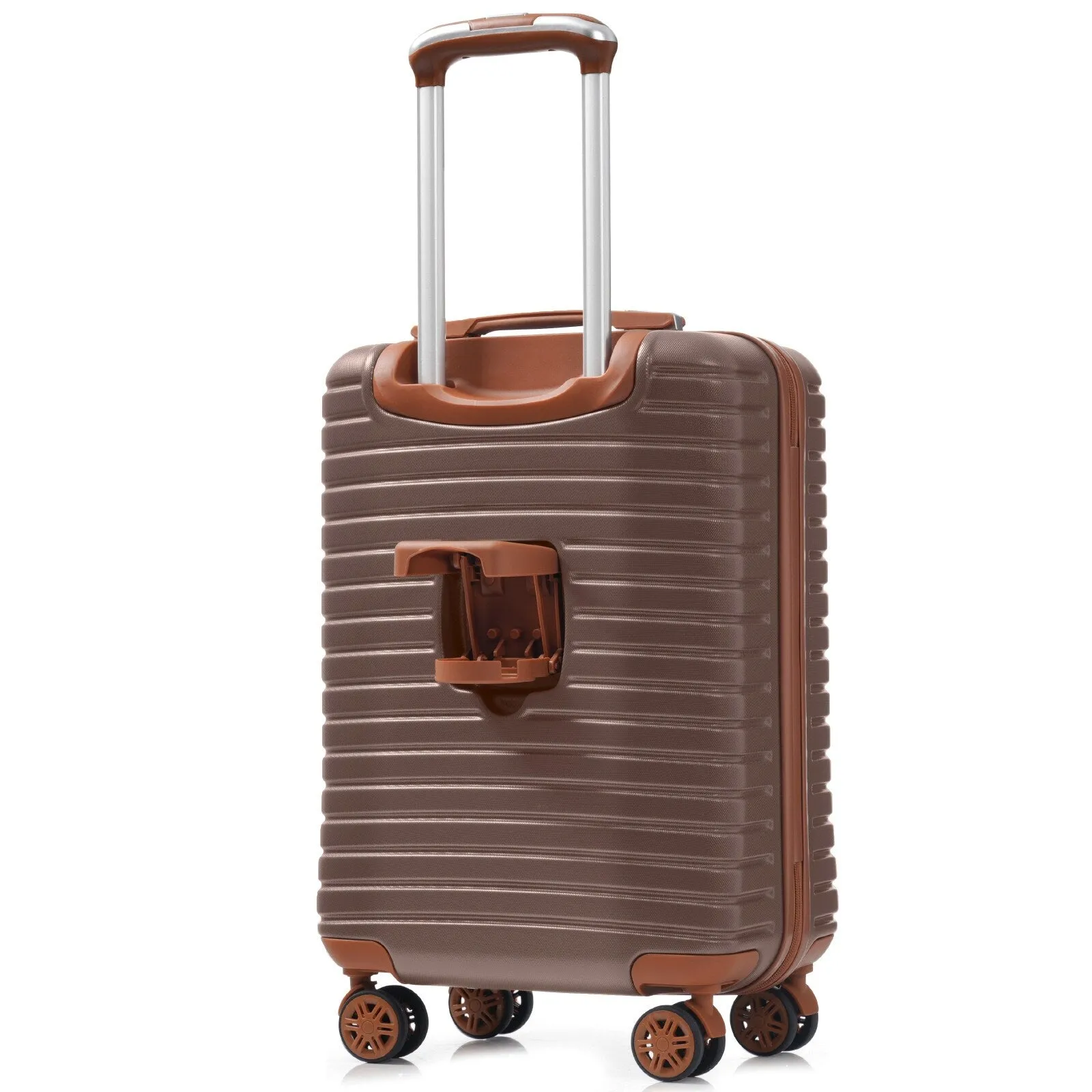 2-Piece Hardshell Luggage Set with 8 Packing Cube Set & TSA Lock, Lightweight Suitcases with Spinner Wheels