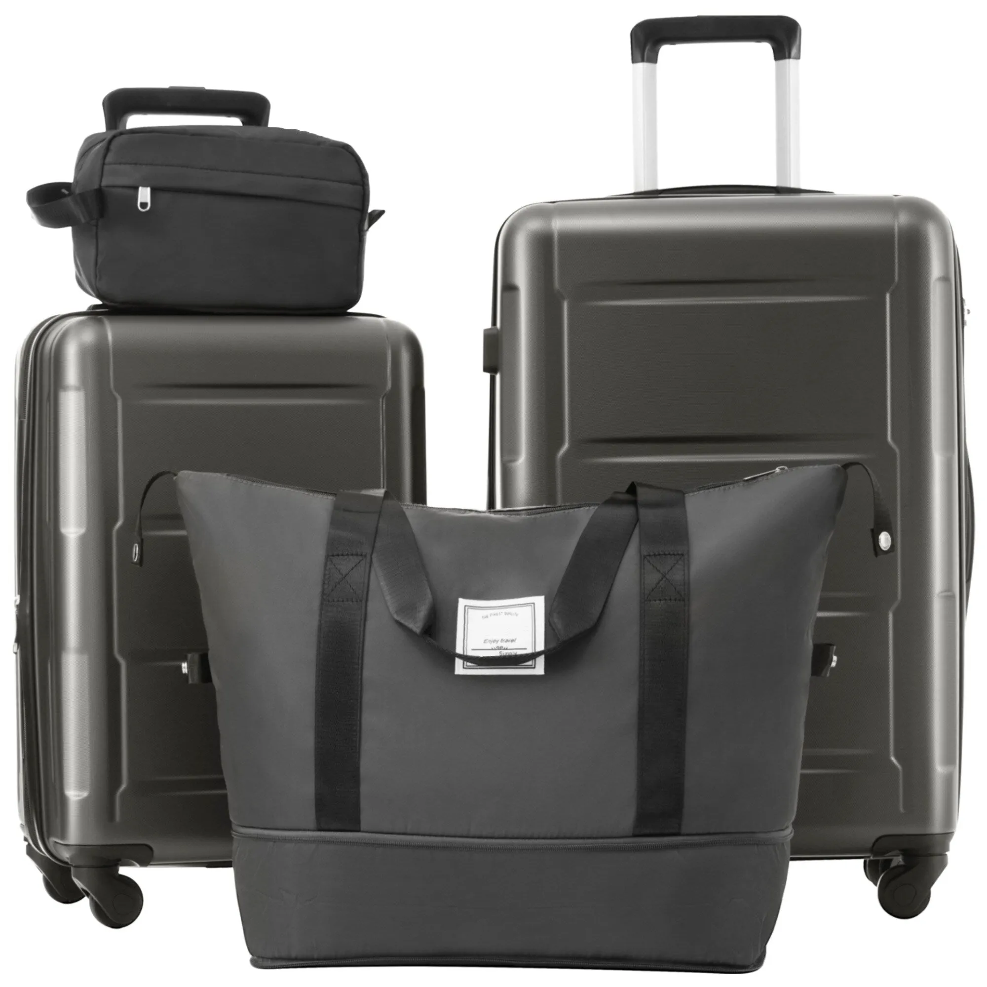 20"/24" Luggage Set with Expanable Bags and TSA Lock & Spinner Wheels