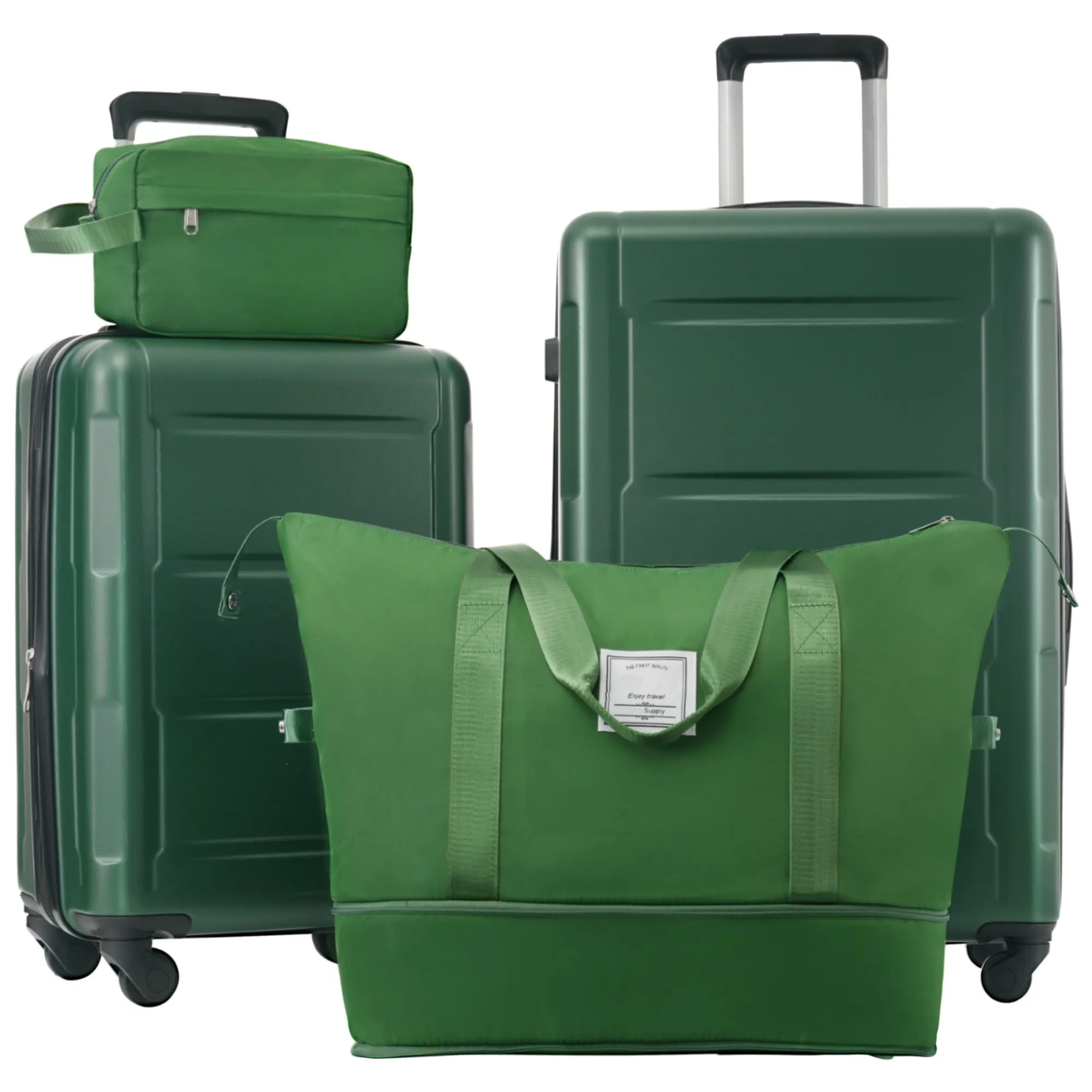 20"/24" Luggage Set with Expanable Bags and TSA Lock & Spinner Wheels