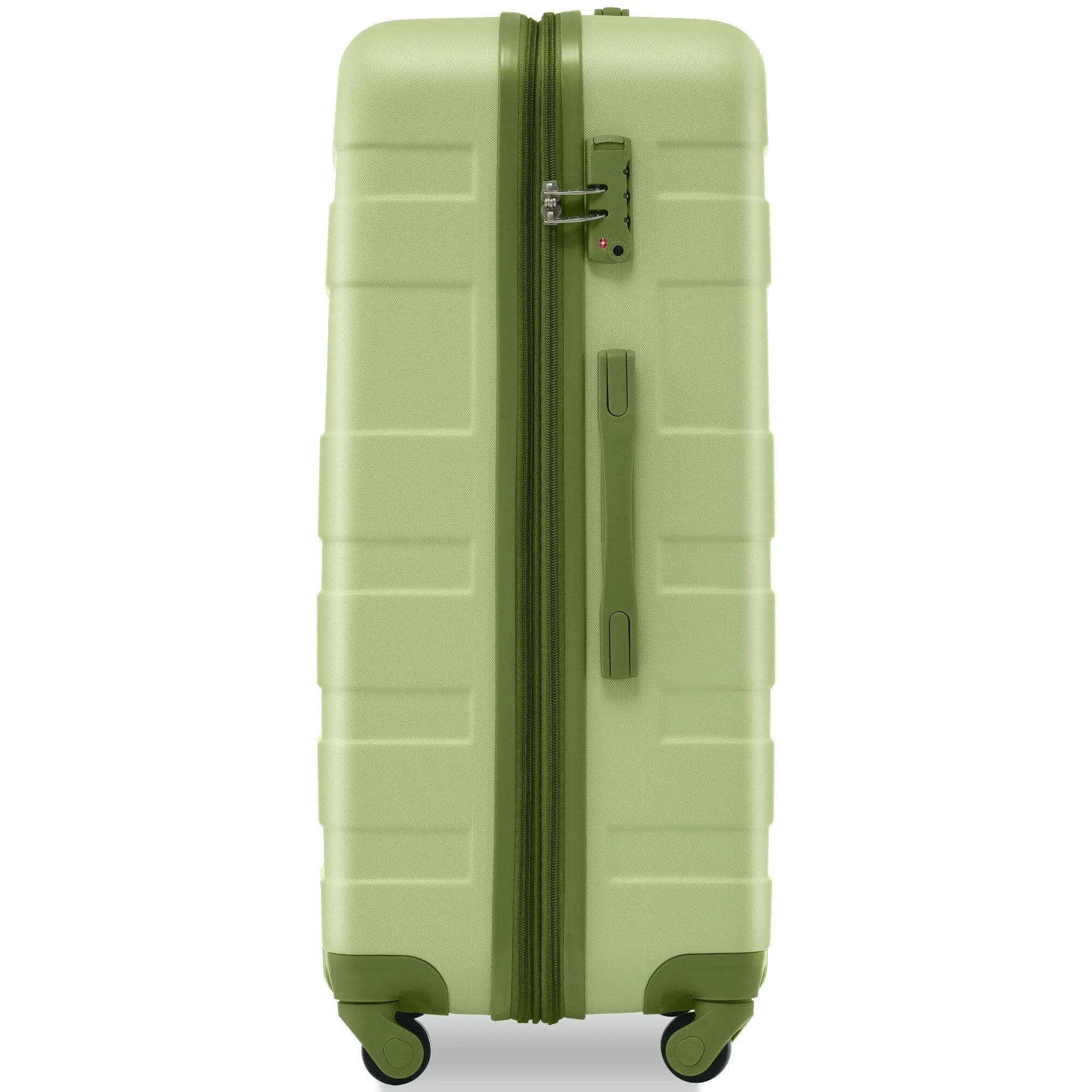 3 Pcs Luggage Set, Expandable ABS Hardshell Suitcases Spinner Wheels with TSA Lock 20''24''28''