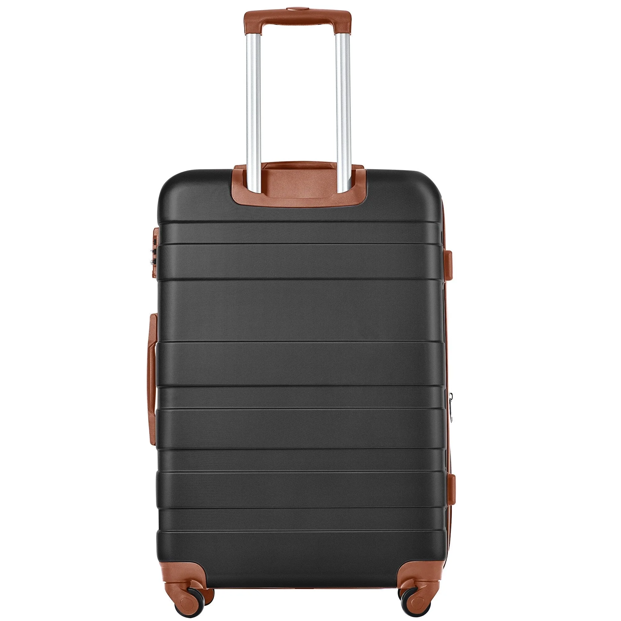 3 Pcs Luggage Set, Expandable ABS Hardshell Suitcases Spinner Wheels with TSA Lock 20''24''28''