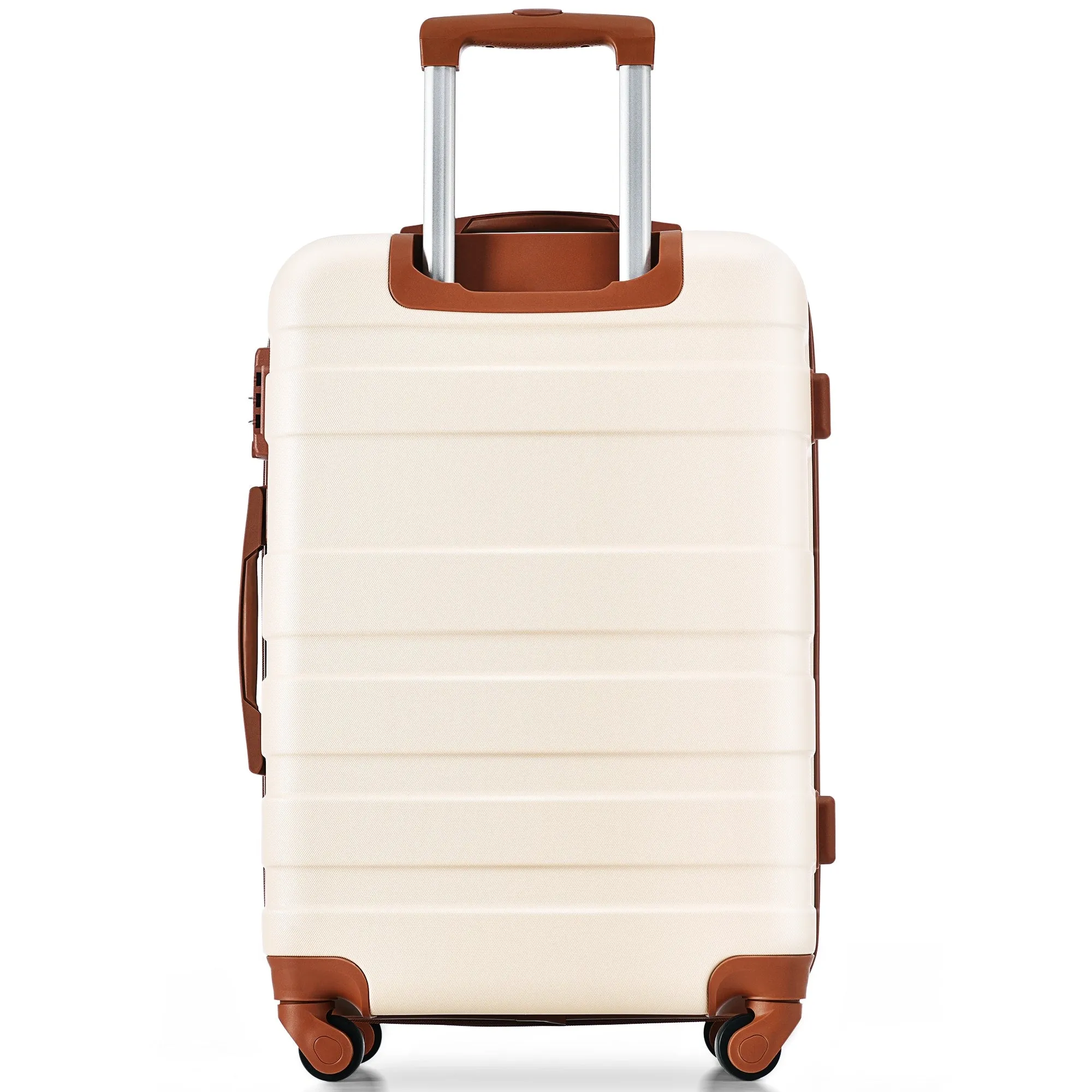 3 Pcs Luggage Set, Expandable ABS Hardshell Suitcases Spinner Wheels with TSA Lock 20''24''28''