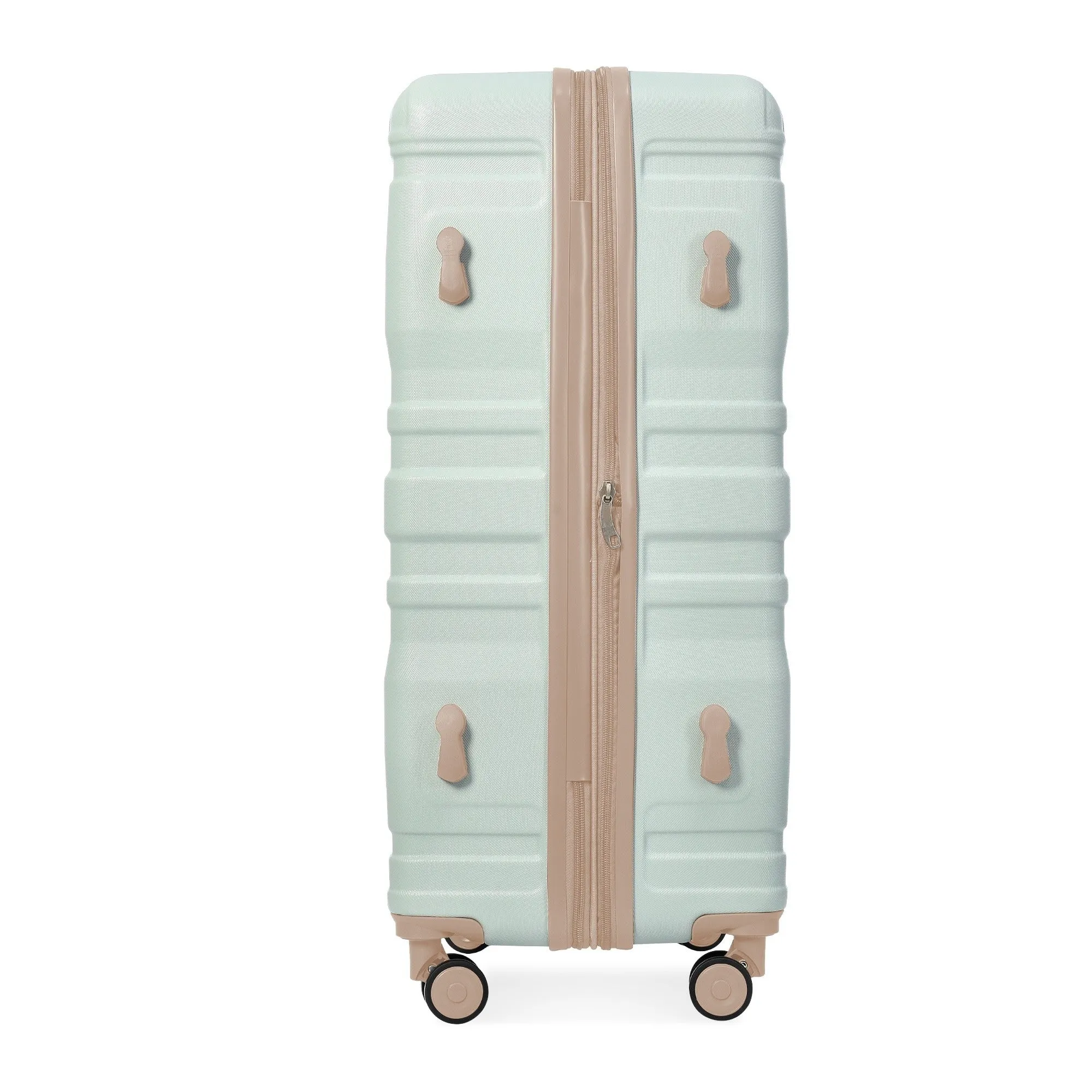 3 Pcs Luggage Set, Expandable ABS Hardshell Suitcases Spinner Wheels with TSA Lock 20''24''28''