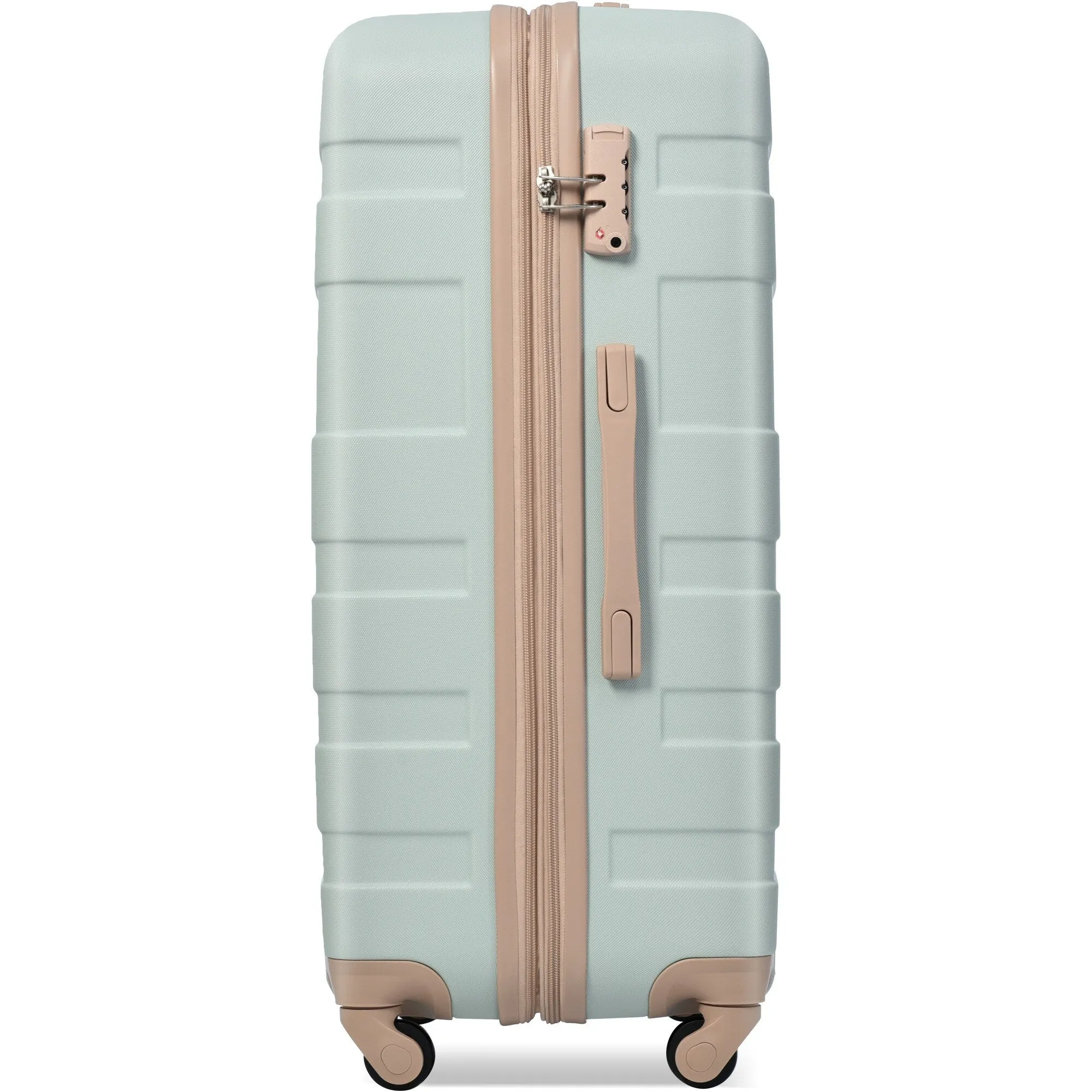 3 Pcs Luggage Set, Expandable ABS Hardshell Suitcases Spinner Wheels with TSA Lock 20''24''28''