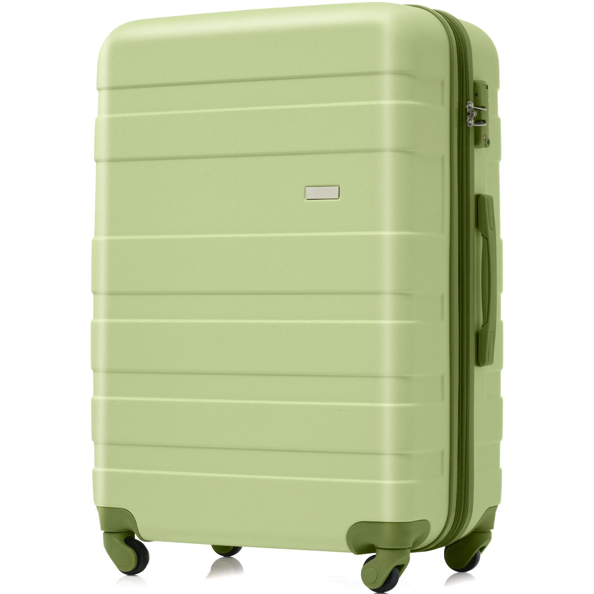 3 Pcs Luggage Set, Expandable ABS Hardshell Suitcases Spinner Wheels with TSA Lock 20''24''28''