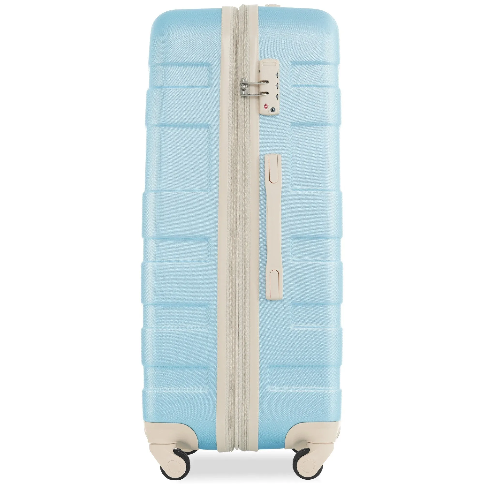 3 Pcs Luggage Set, Expandable ABS Hardshell Suitcases Spinner Wheels with TSA Lock 20''24''28''