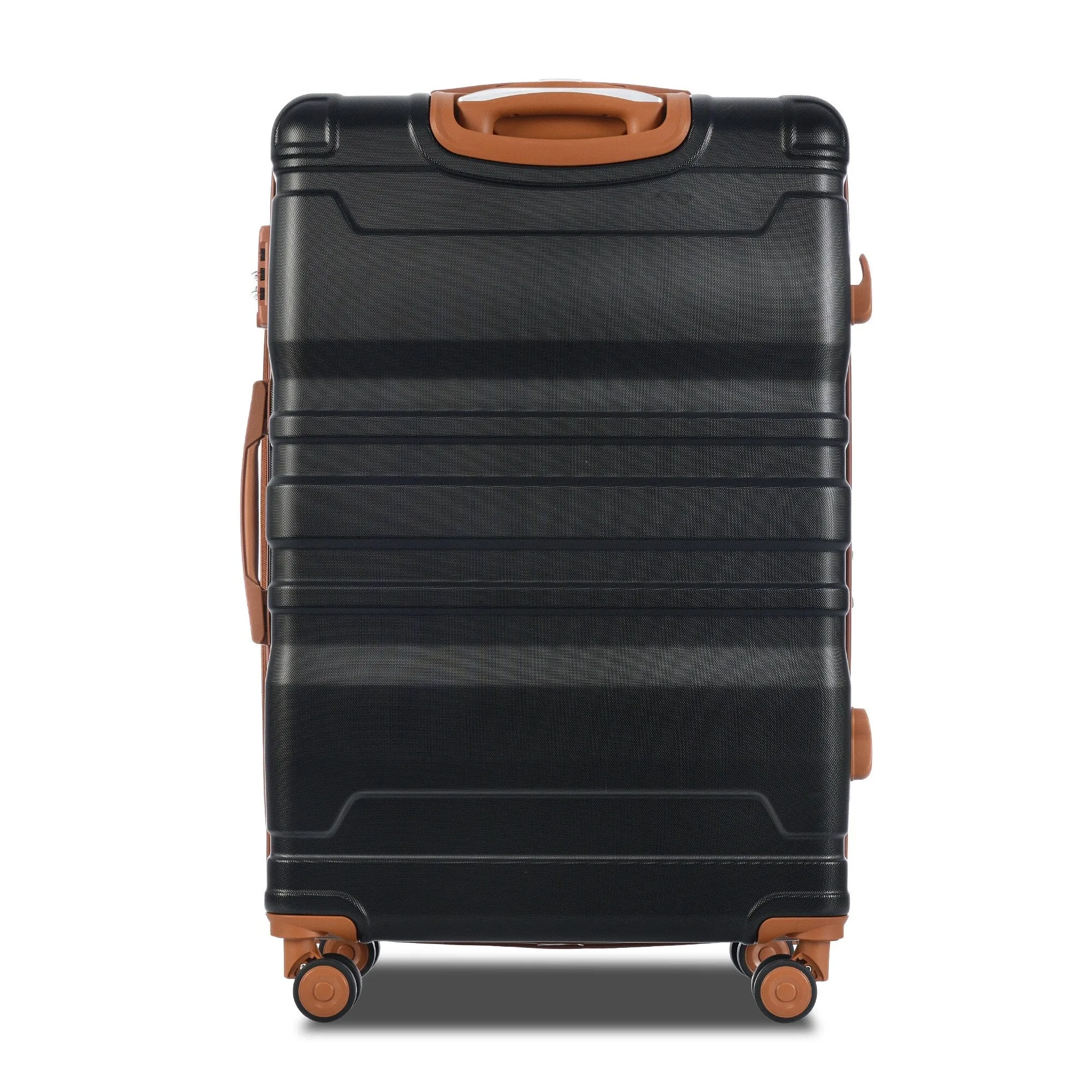 3 Pcs Luggage Set, Expandable ABS Hardshell Suitcases Spinner Wheels with TSA Lock 20''24''28''