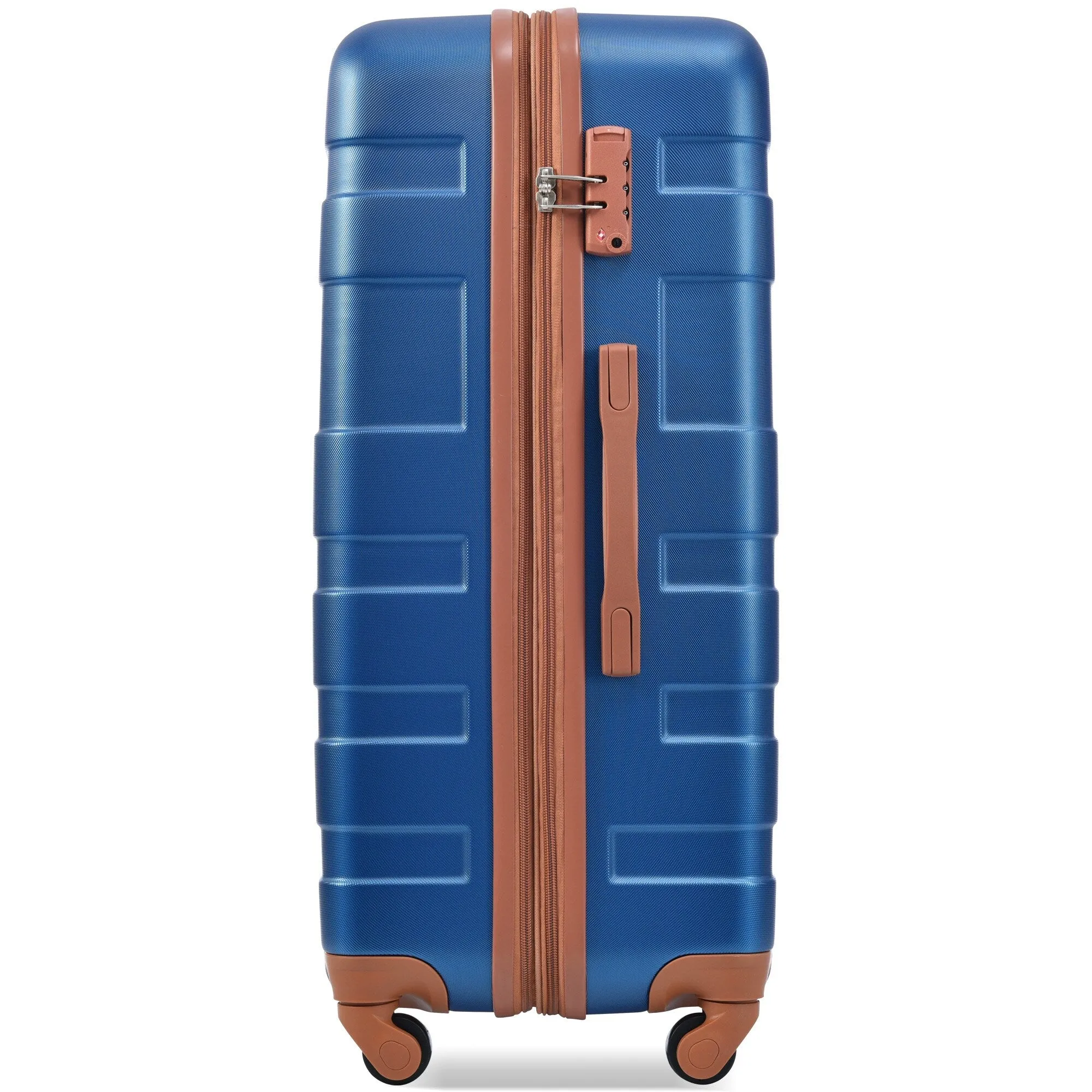 3 Pcs Luggage Set, Expandable ABS Hardshell Suitcases Spinner Wheels with TSA Lock 20''24''28''