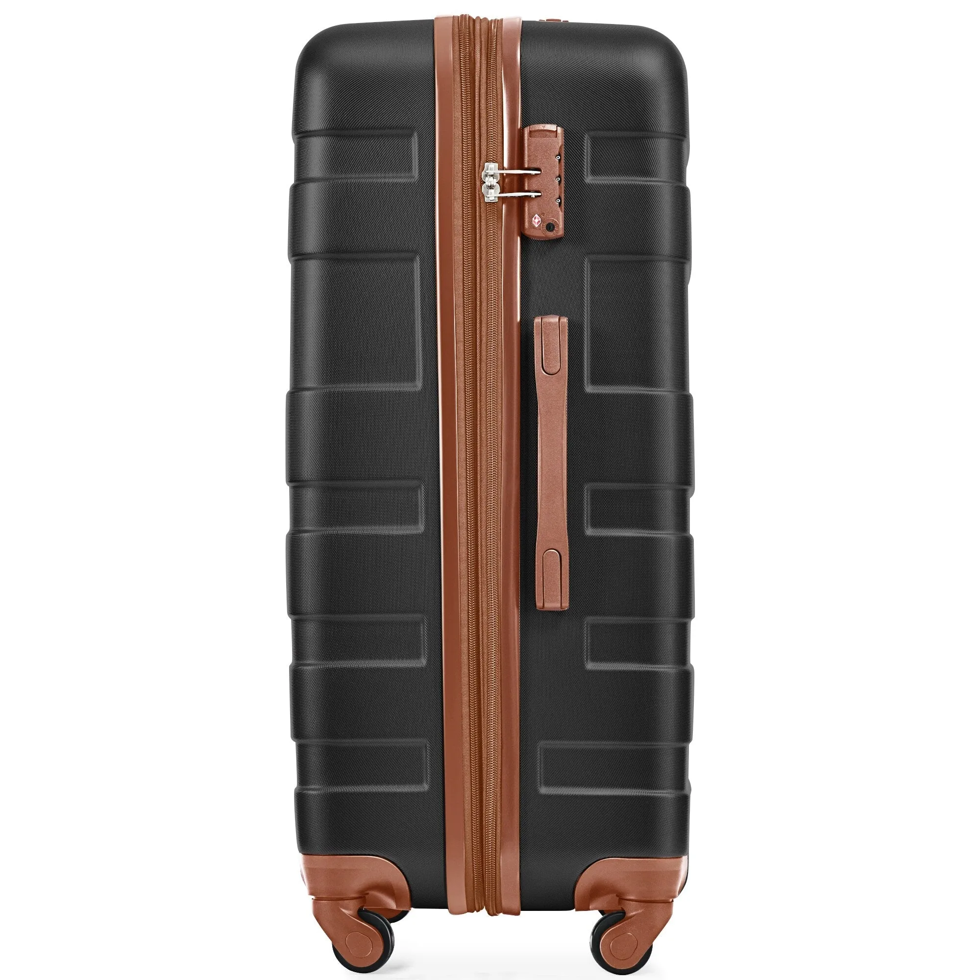 3 Pcs Luggage Set, Expandable ABS Hardshell Suitcases Spinner Wheels with TSA Lock 20''24''28''