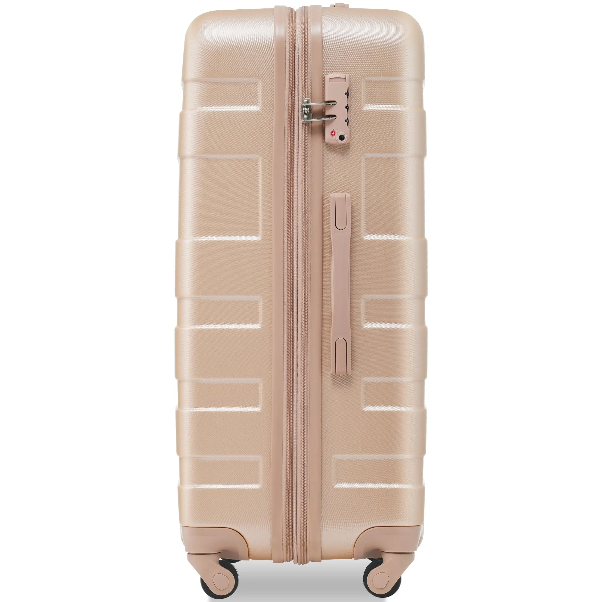 3 Pcs Luggage Set, Expandable ABS Hardshell Suitcases Spinner Wheels with TSA Lock 20''24''28''