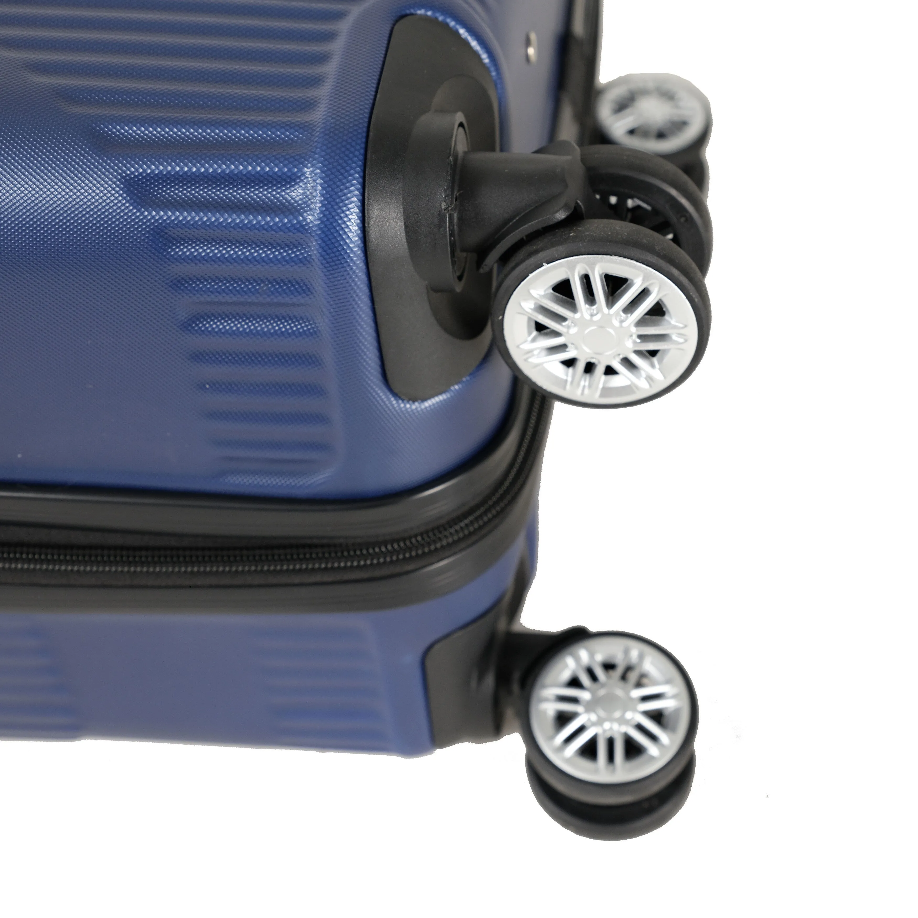 3-piece Luggage Set with Hiking Bag and Password Lock & Rollers Wheels