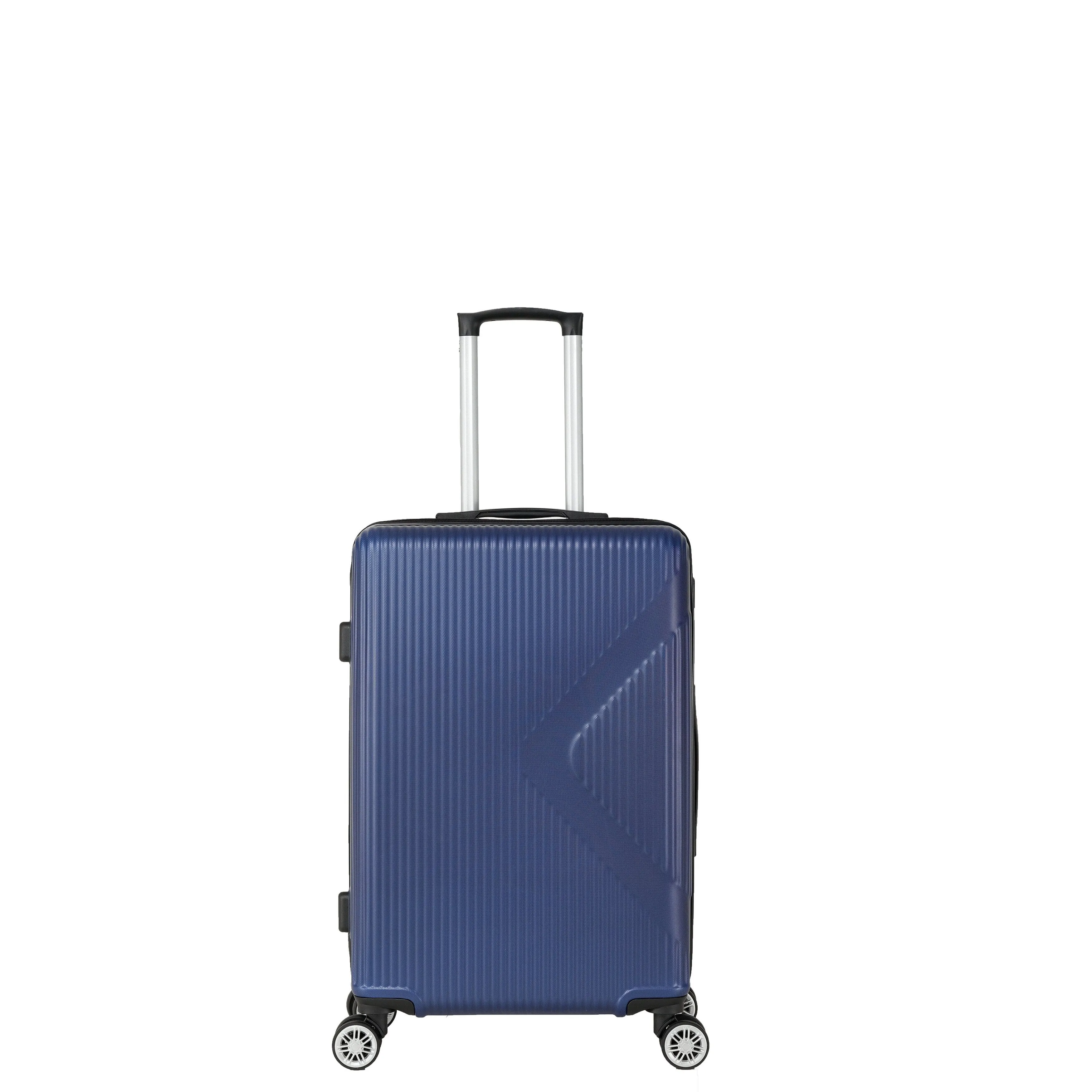 3-piece Luggage Set with Hiking Bag and Password Lock & Rollers Wheels