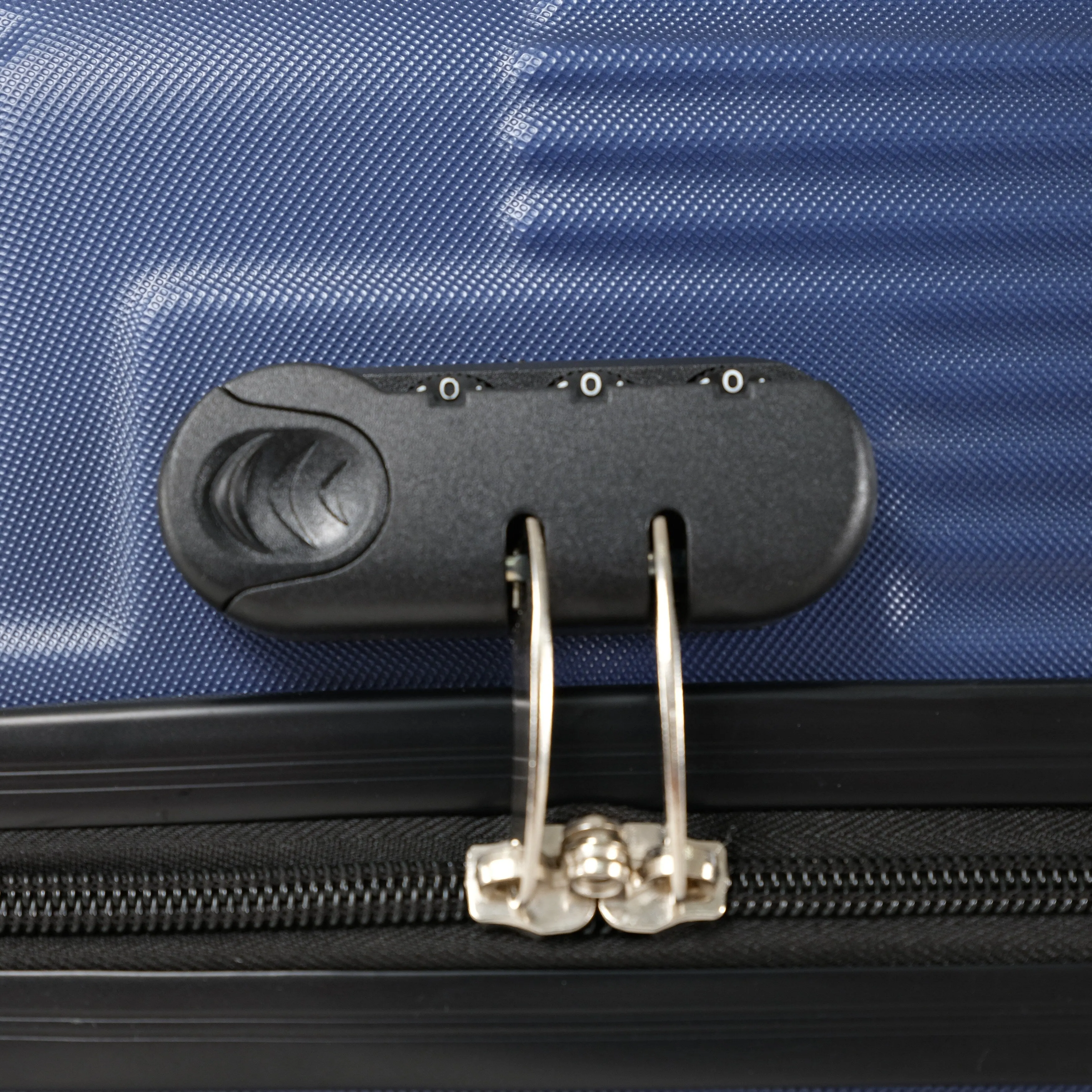 3-piece Luggage Set with Hiking Bag and Password Lock & Rollers Wheels