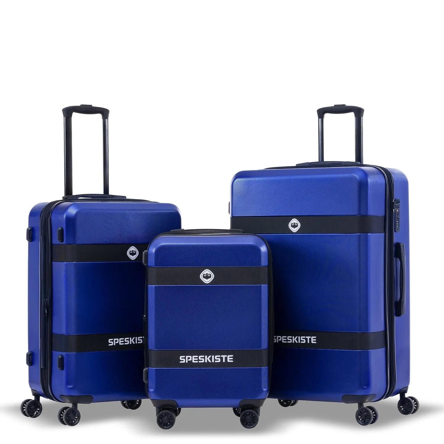 3 Piece Luggage Sets Expandable ABS PC with Spinner Wheels Lightweight TSA Lock