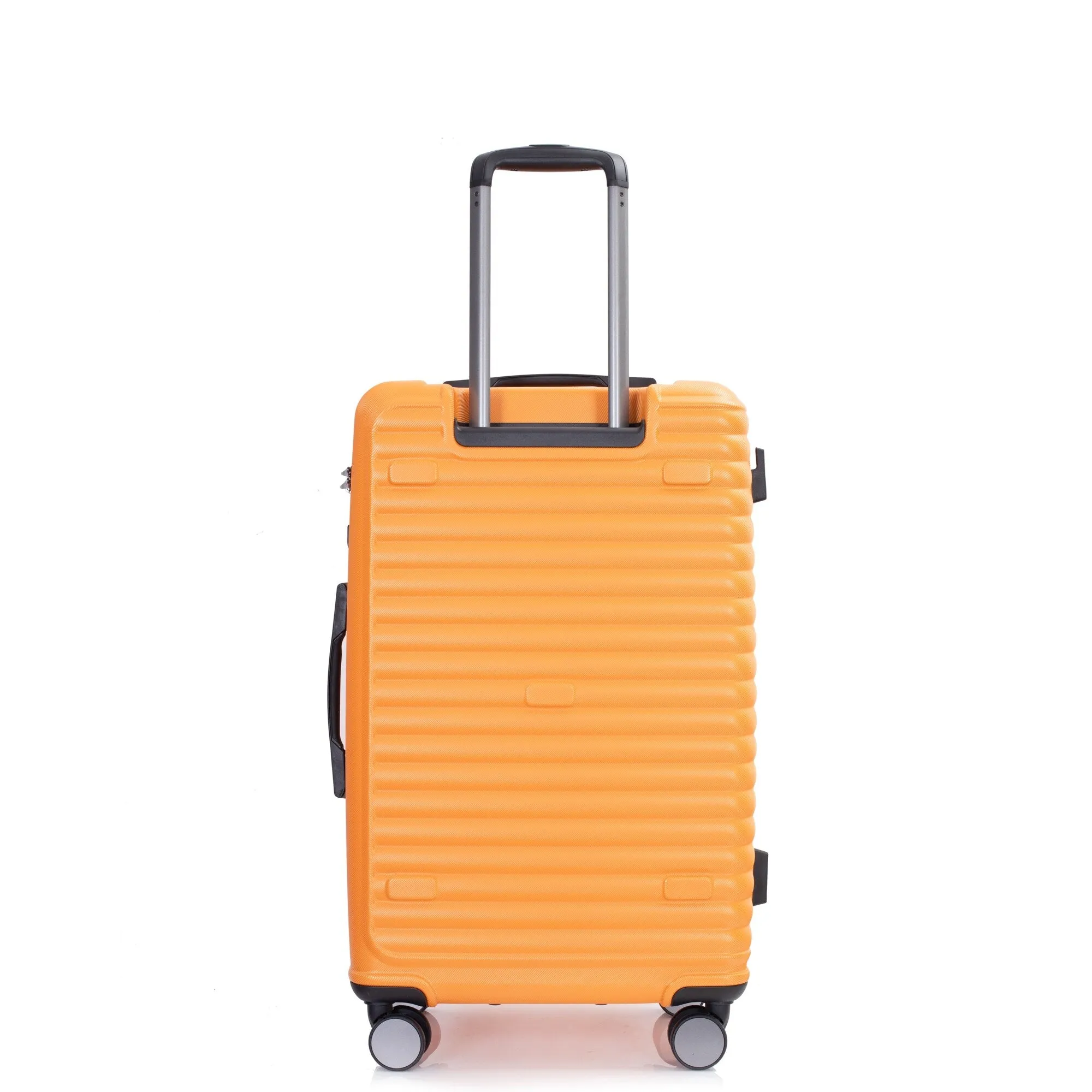 3 Piece Luggage Sets PC ABS Lightweight Suitcase with Two Hooks, 360° Double Spinner Wheels, TSA Lock, (21/25/29)