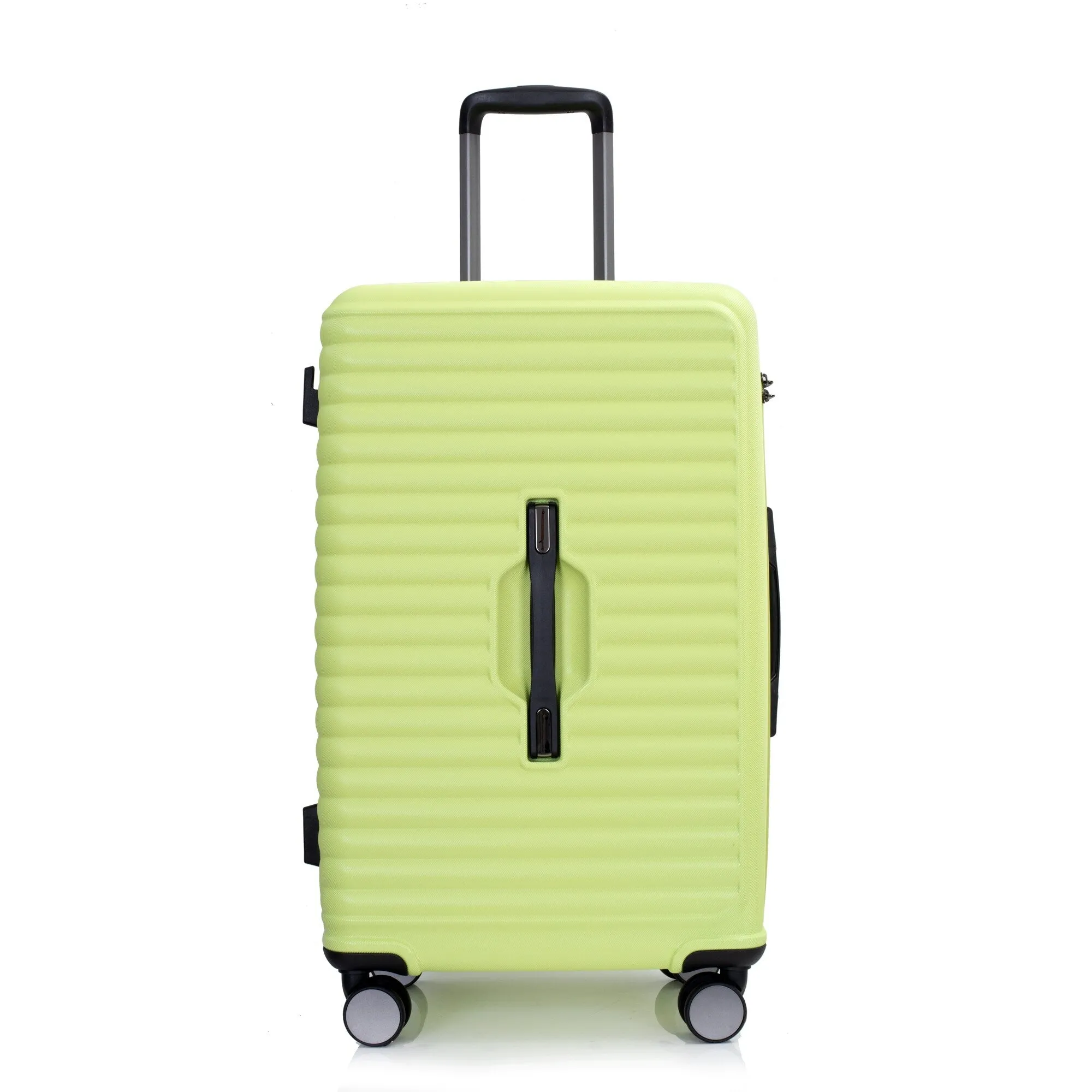 3 Piece Luggage Sets PC ABS Lightweight Suitcase with Two Hooks, 360° Double Spinner Wheels, TSA Lock, (21/25/29)