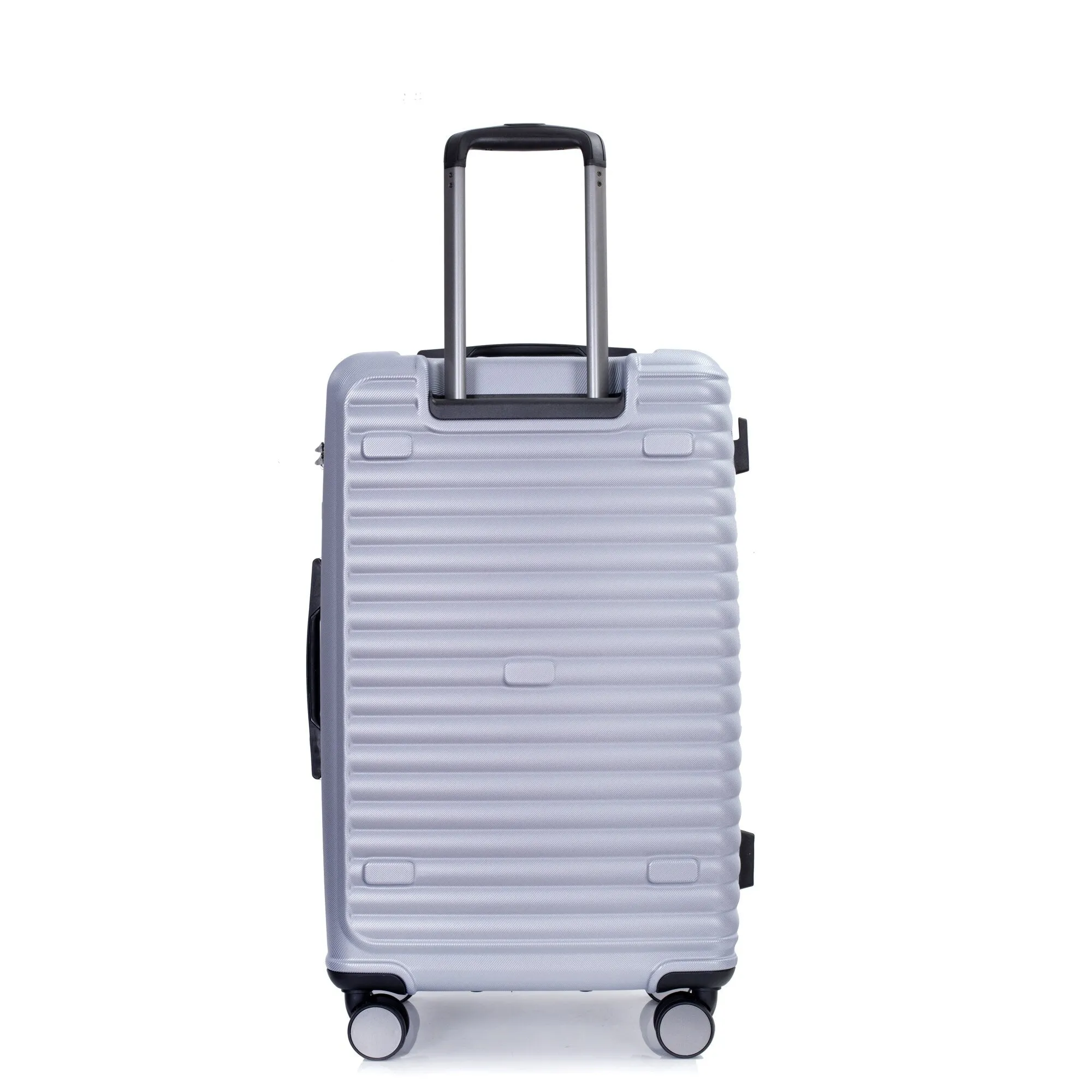 3 Piece Luggage Sets PC ABS Lightweight Suitcase with Two Hooks, 360° Double Spinner Wheels, TSA Lock, (21/25/29)