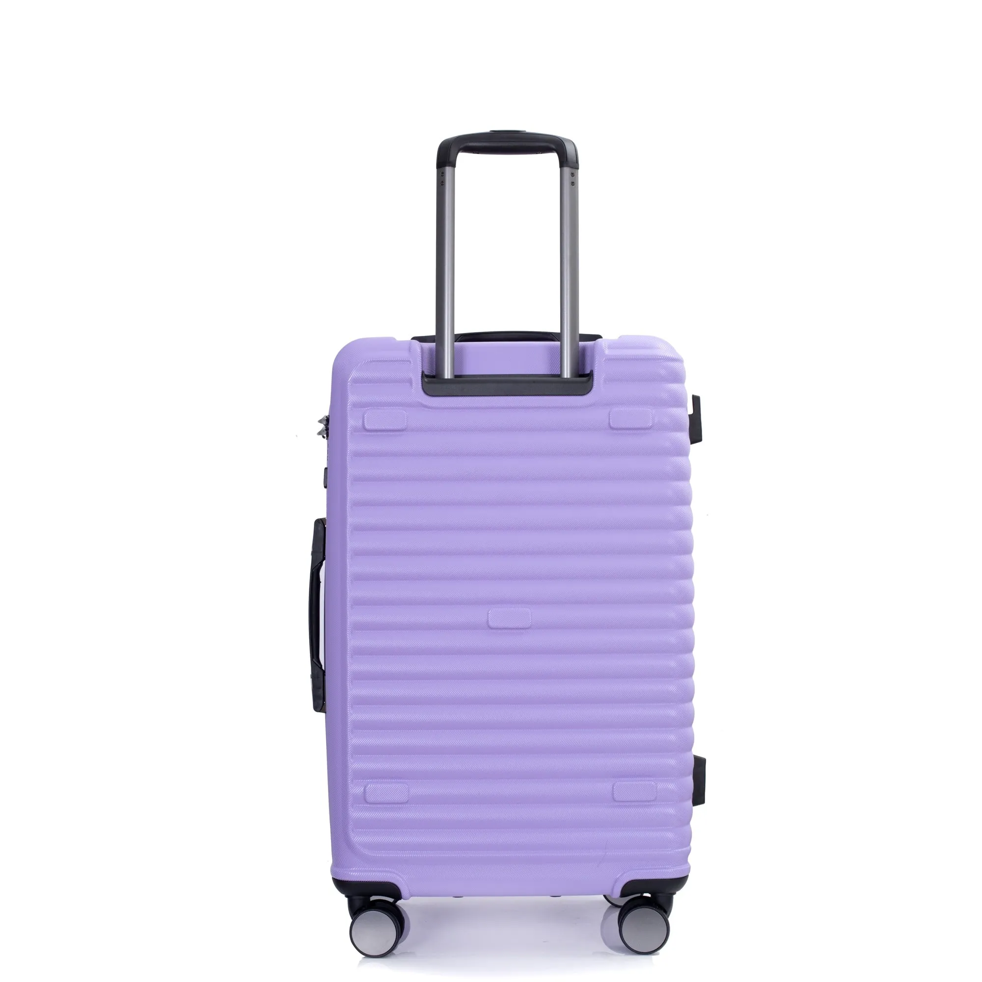 3 Piece Luggage Sets PC ABS Lightweight Suitcase with Two Hooks, 360° Double Spinner Wheels, TSA Lock, (21/25/29)