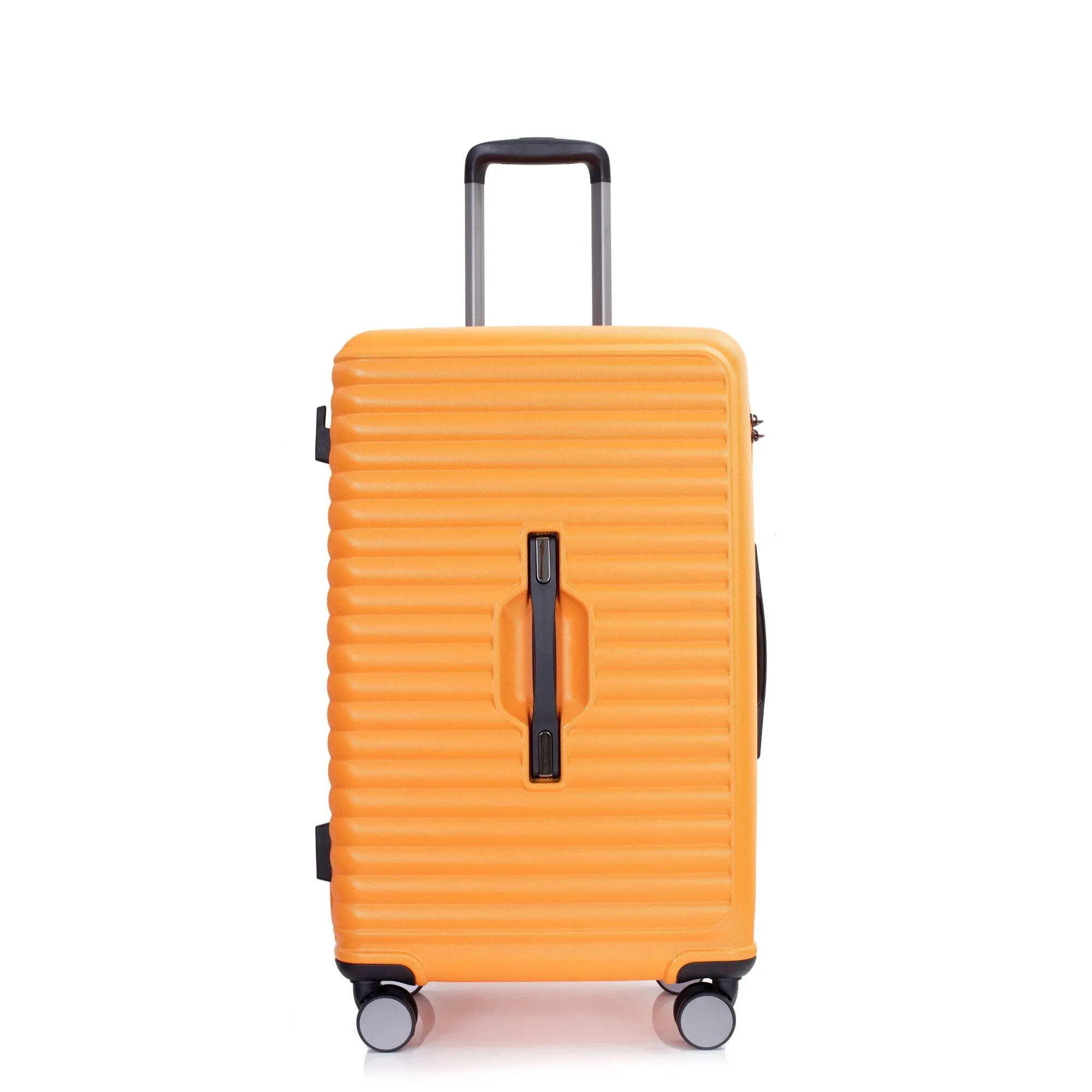 3 Piece Luggage Sets PC ABS Lightweight Suitcase with Two Hooks, 360° Double Spinner Wheels, TSA Lock, (21/25/29)