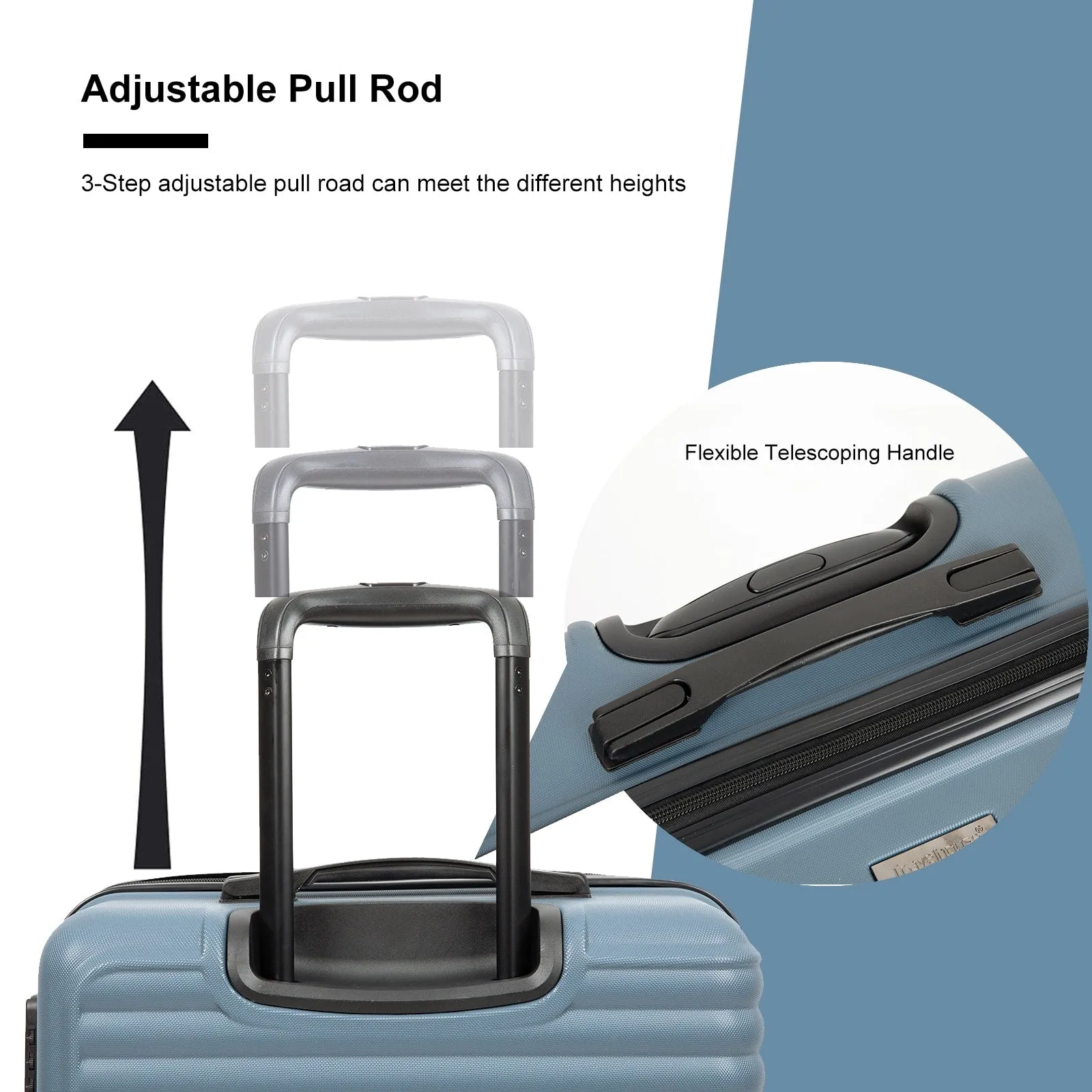 3 Piece Luggage Sets Suitcase/Trunk /Check-in Luggage /Carry-on Luggage