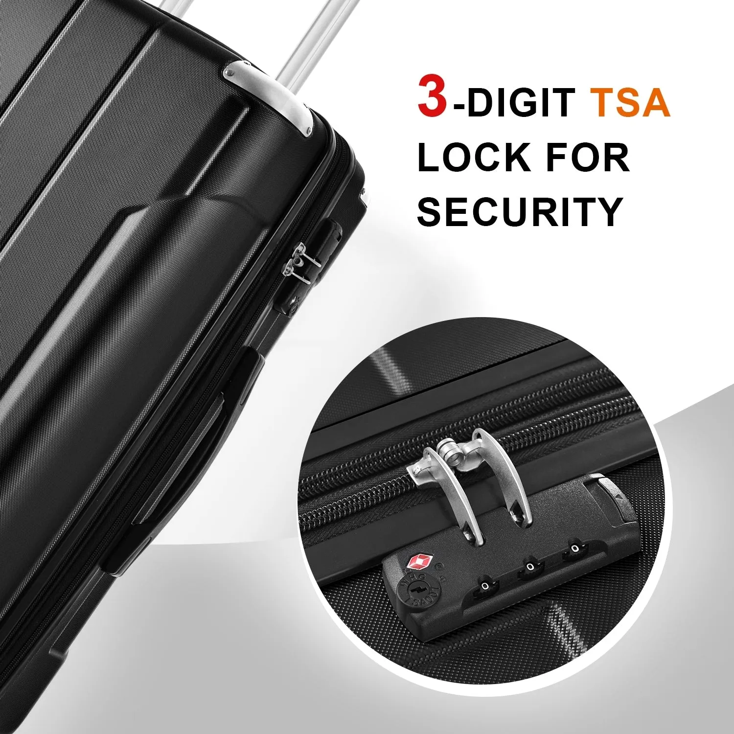 3 Piece Luggage Sets Suitcase/Trunk /Check-in Luggage /Carry-on Luggage