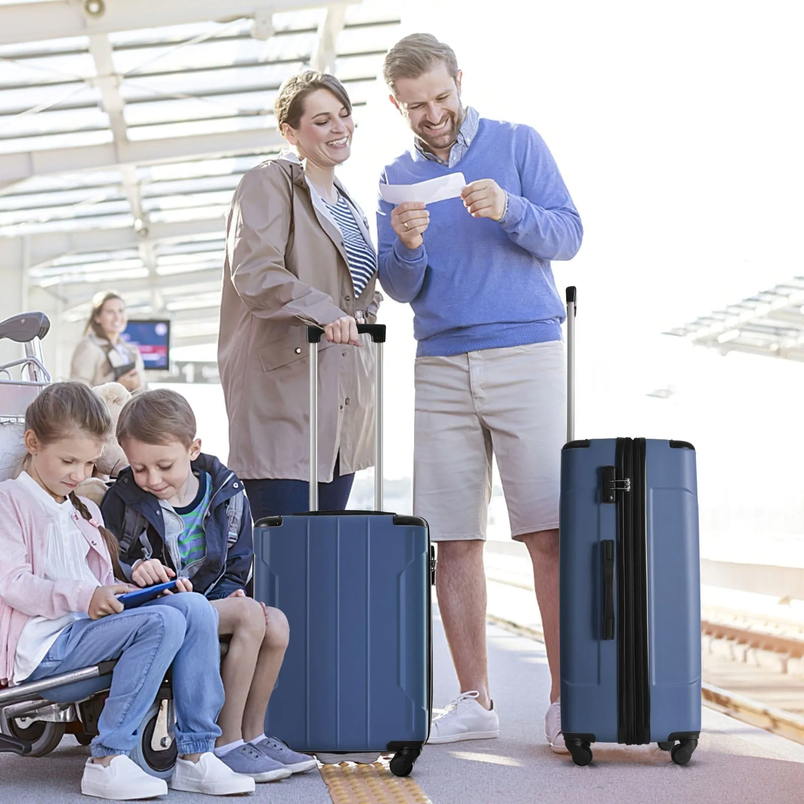 3 Piece Luggage Sets Suitcase/Trunk /Check-in Luggage /Carry-on Luggage