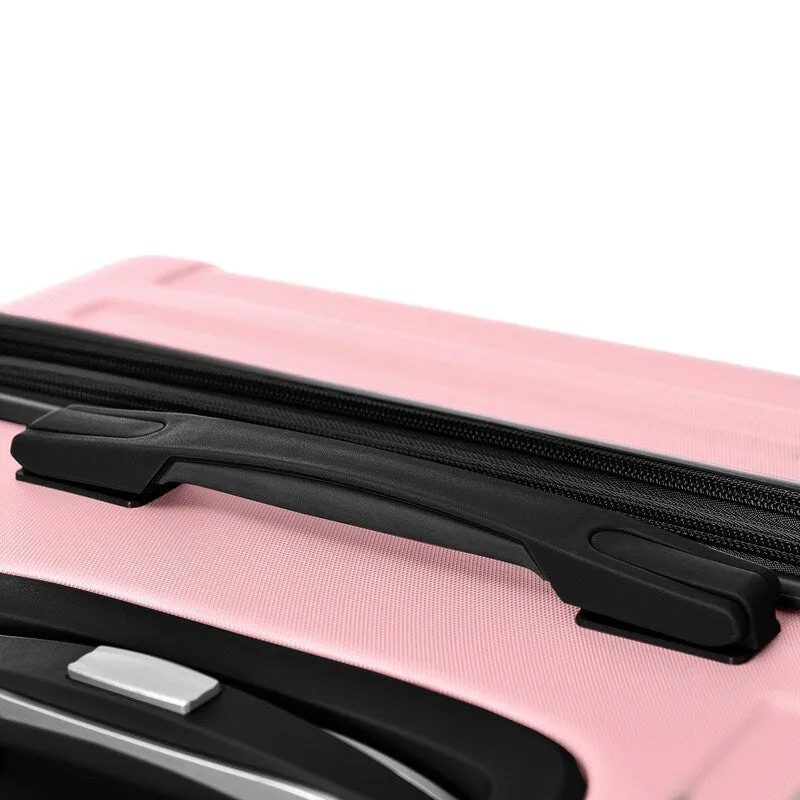 3-Piece Sets New Luggage Sets, ABS Suitcases, Expandable Luggage Trunk Set with Spinner Wheels and Side Hook