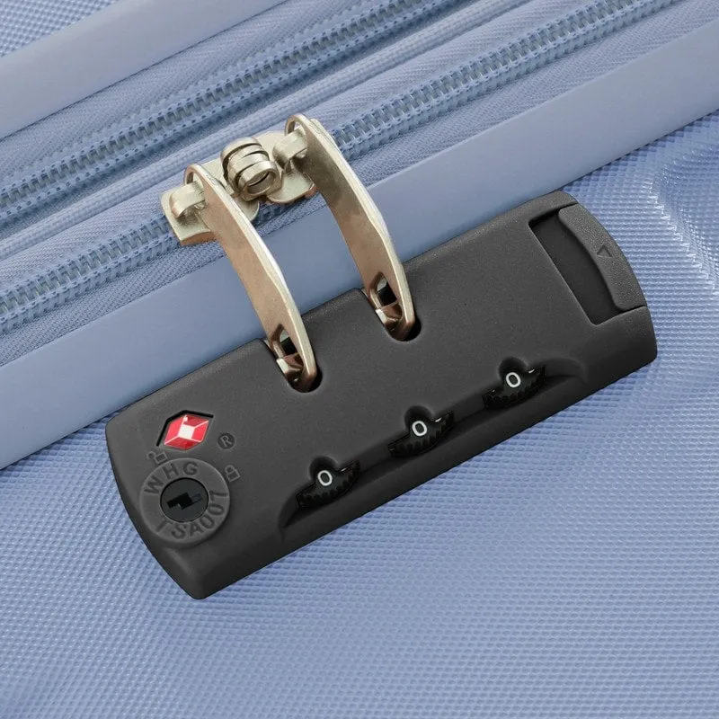 3-Piece Sets New Luggage Sets, ABS Suitcases, Expandable Luggage Trunk Set with Spinner Wheels and Side Hook