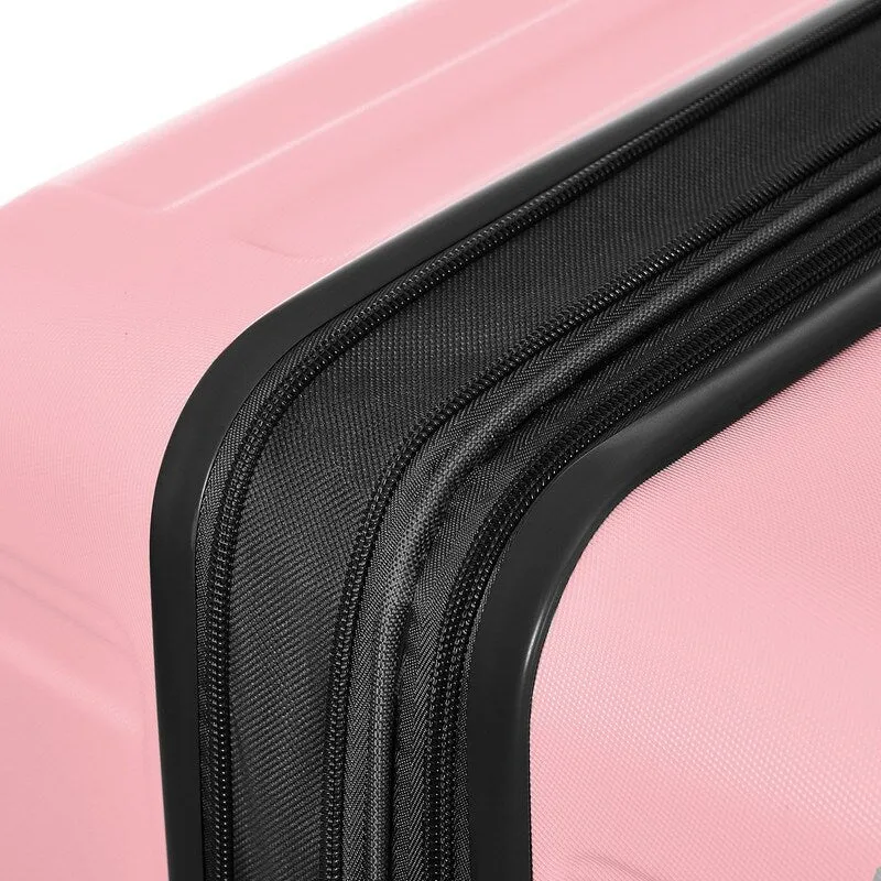 3-Piece Sets New Luggage Sets, ABS Suitcases, Expandable Luggage Trunk Set with Spinner Wheels and Side Hook