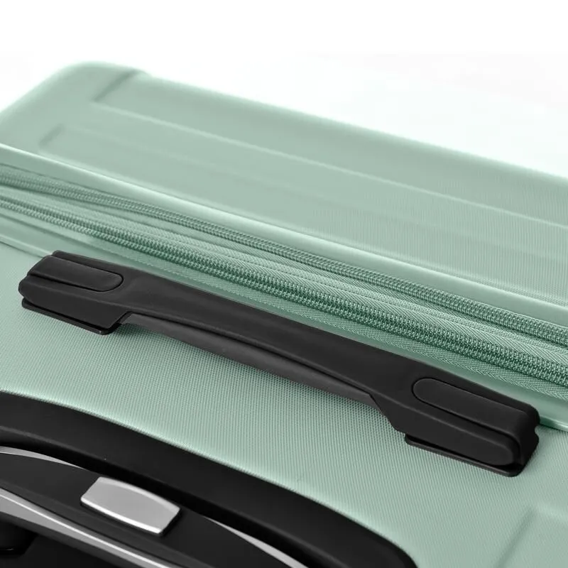3-Piece Sets New Luggage Sets, ABS Suitcases, Expandable Luggage Trunk Set with Spinner Wheels and Side Hook