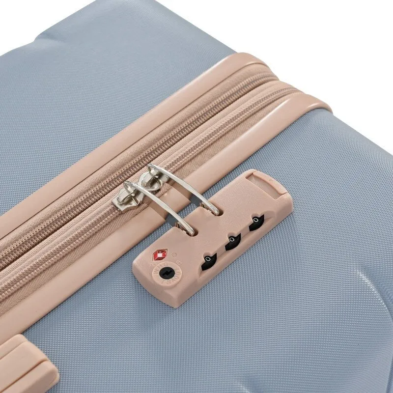 3Pcs Carry on Luggage Suitcase Set with Spinner Wheels and TSA Lock