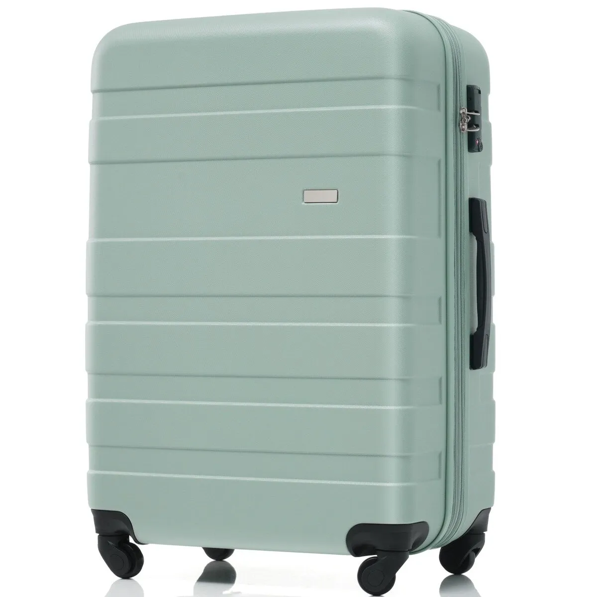 3pcs Clearance Luggage Hardside Lightweight Durable Suitcase sets Spinner Wheels Suitcase with TSA Lock 20''24''28''