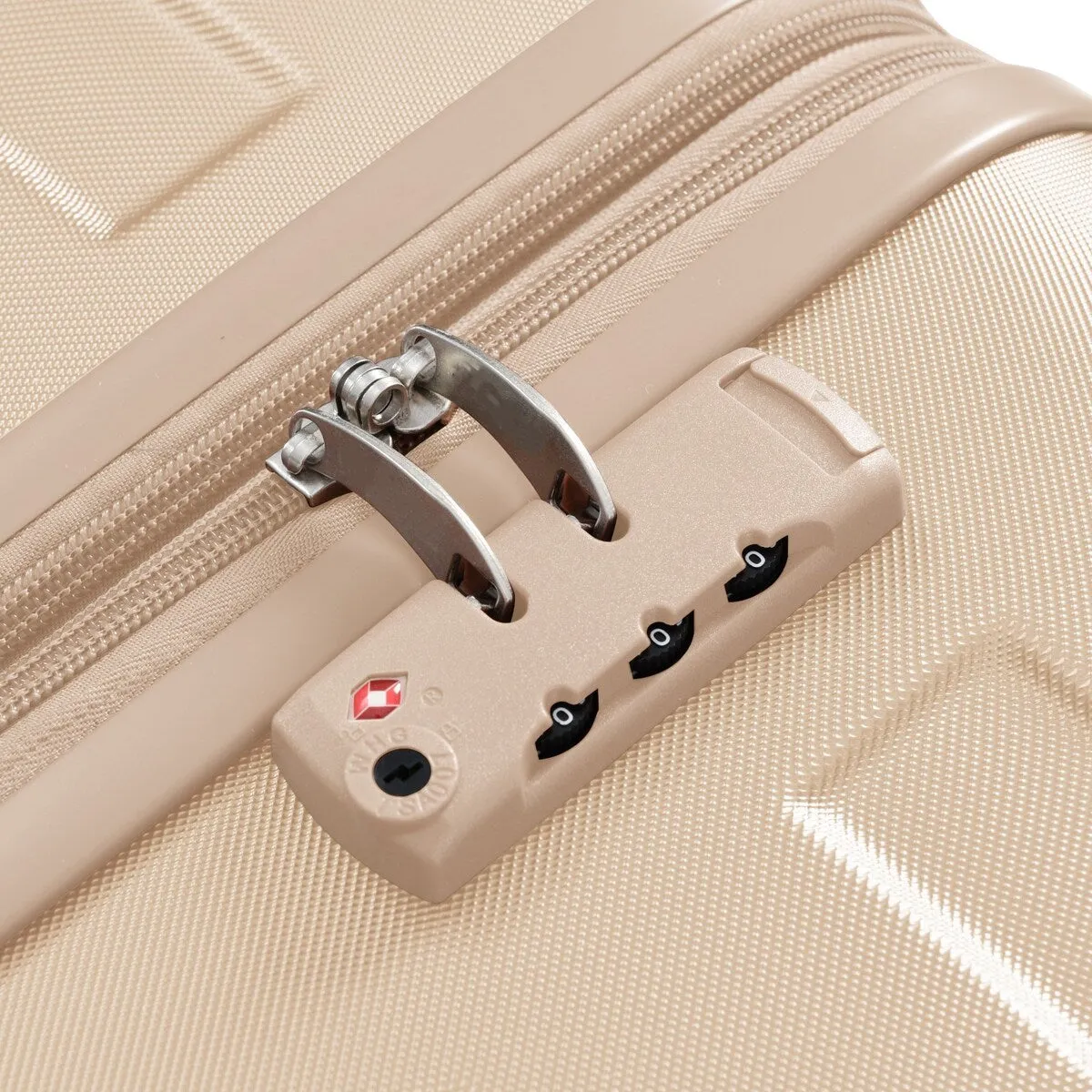3pcs Clearance Luggage Hardside Lightweight Durable Suitcase sets Spinner Wheels Suitcase with TSA Lock 20''24''28''
