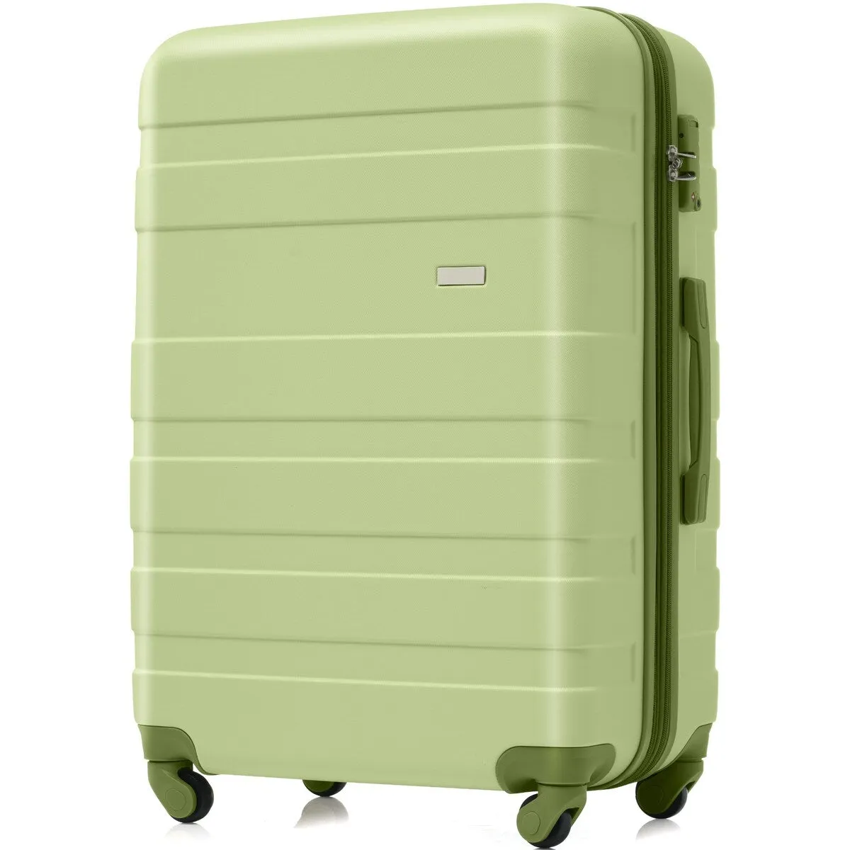 3pcs Clearance Luggage Hardside Lightweight Durable Suitcase sets Spinner Wheels Suitcase with TSA Lock 20''24''28''