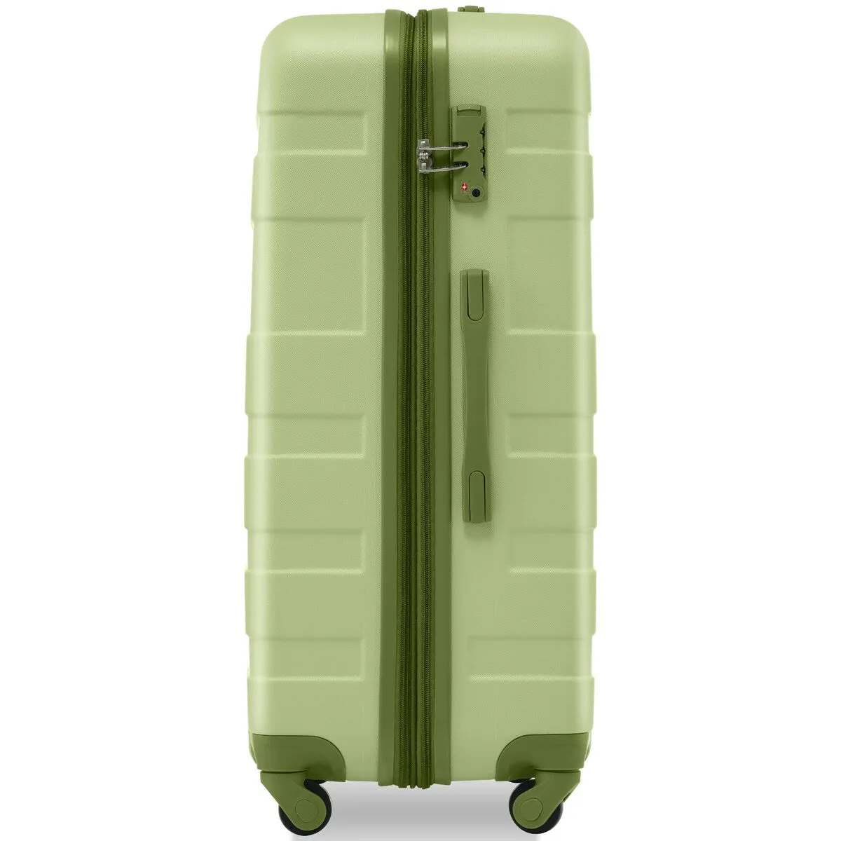 3pcs Clearance Luggage Hardside Lightweight Durable Suitcase sets Spinner Wheels Suitcase with TSA Lock 20''24''28''
