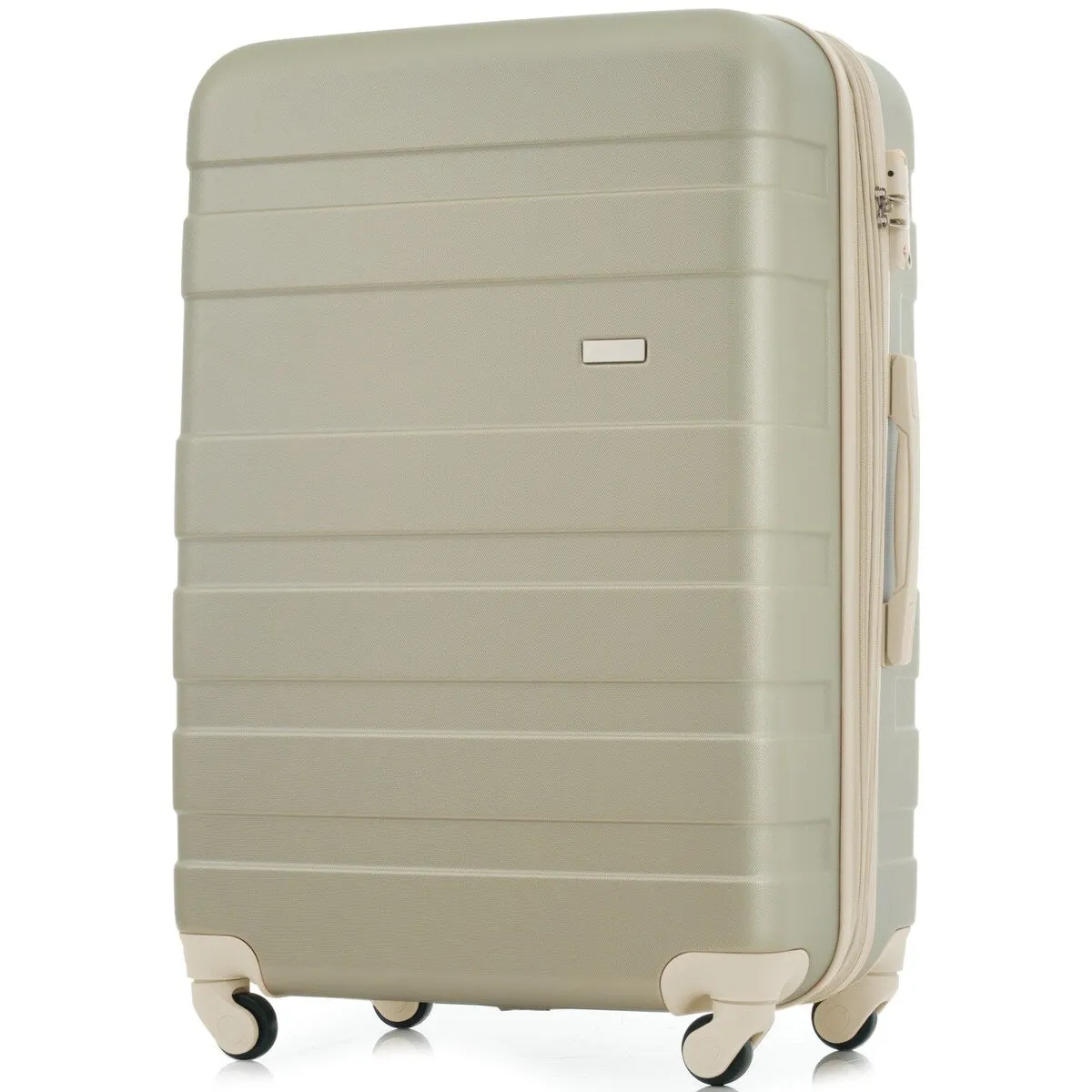 3pcs Clearance Luggage Hardside Lightweight Durable Suitcase sets Spinner Wheels Suitcase with TSA Lock 20''24''28''