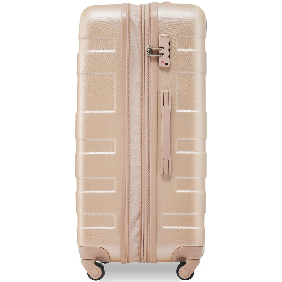 3pcs Clearance Luggage Hardside Lightweight Durable Suitcase sets Spinner Wheels Suitcase with TSA Lock 20''24''28''