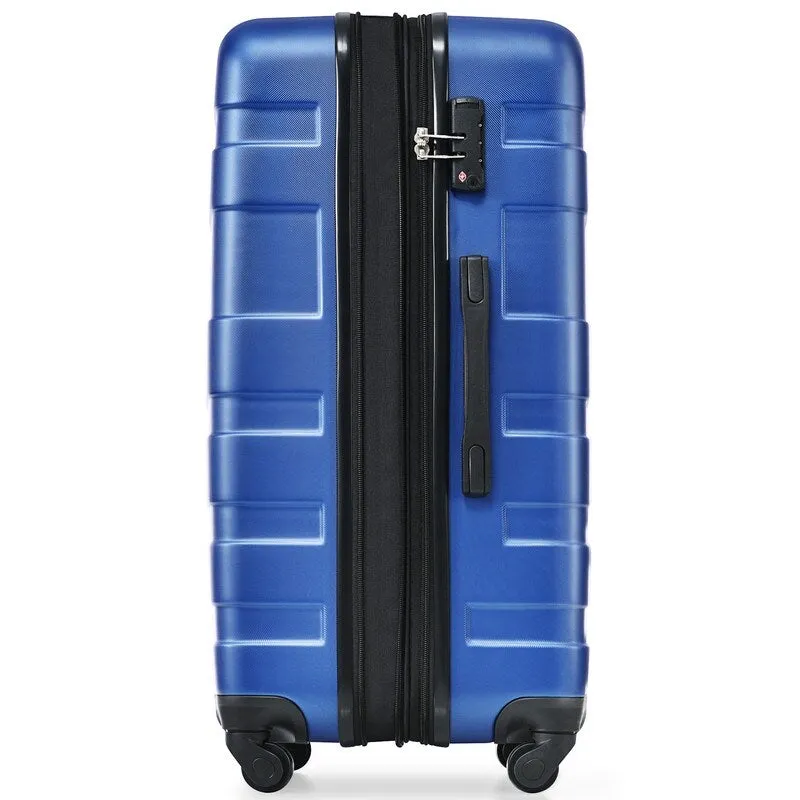 3PCS Expandable Luggage Sets ABS Hardshell Suitcase with TSA Lock and Spinner Wheels