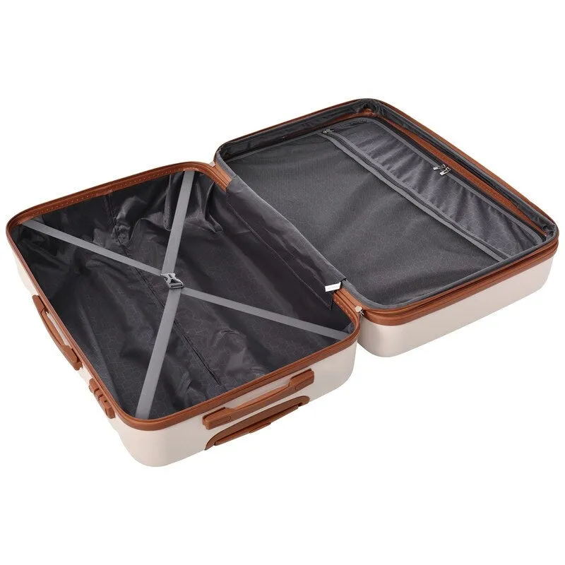 3PCS Expandable Luggage Sets ABS Hardshell Suitcase with TSA Lock and Spinner Wheels