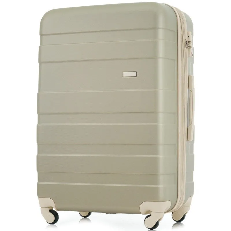 3PCS Expandable Luggage Sets ABS Hardshell Suitcase with TSA Lock and Spinner Wheels