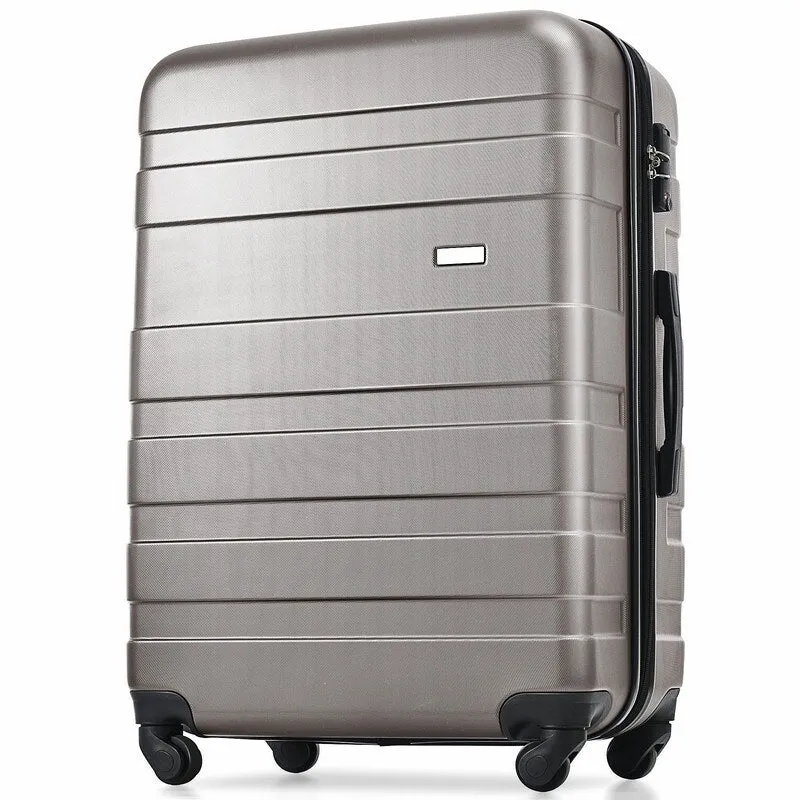 3PCS Expandable Luggage Sets ABS Hardshell Suitcase with TSA Lock and Spinner Wheels