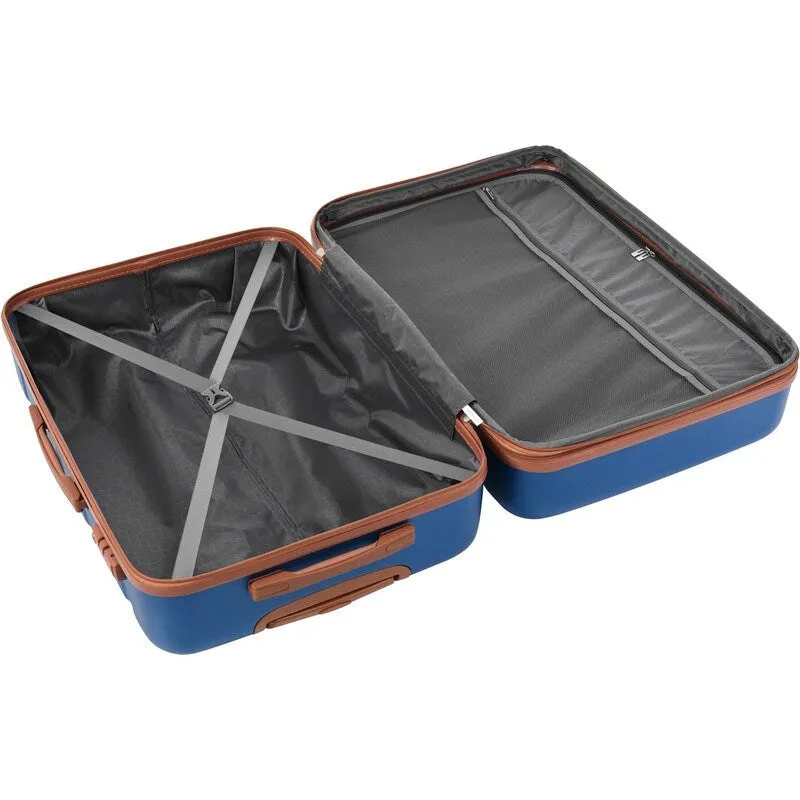 3PCS Expandable Luggage Sets ABS Hardshell Suitcase with TSA Lock and Spinner Wheels