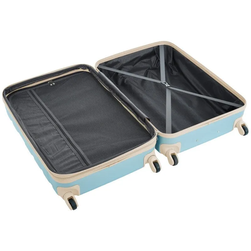 3PCS Expandable Luggage Sets ABS Hardshell Suitcase with TSA Lock and Spinner Wheels
