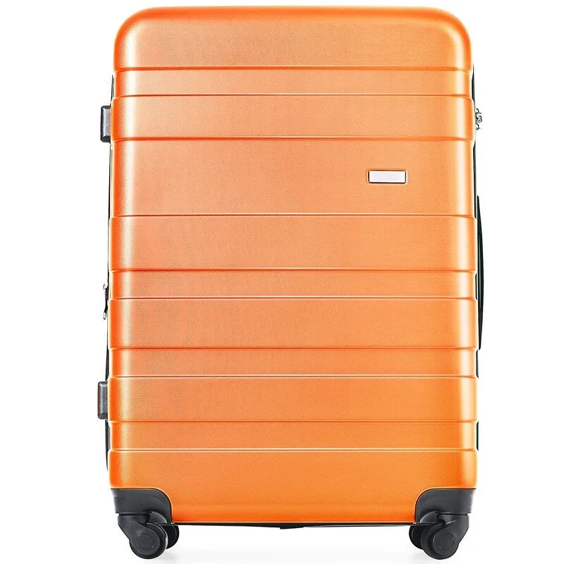 3PCS Expandable Luggage Sets ABS Hardshell Suitcase with TSA Lock and Spinner Wheels