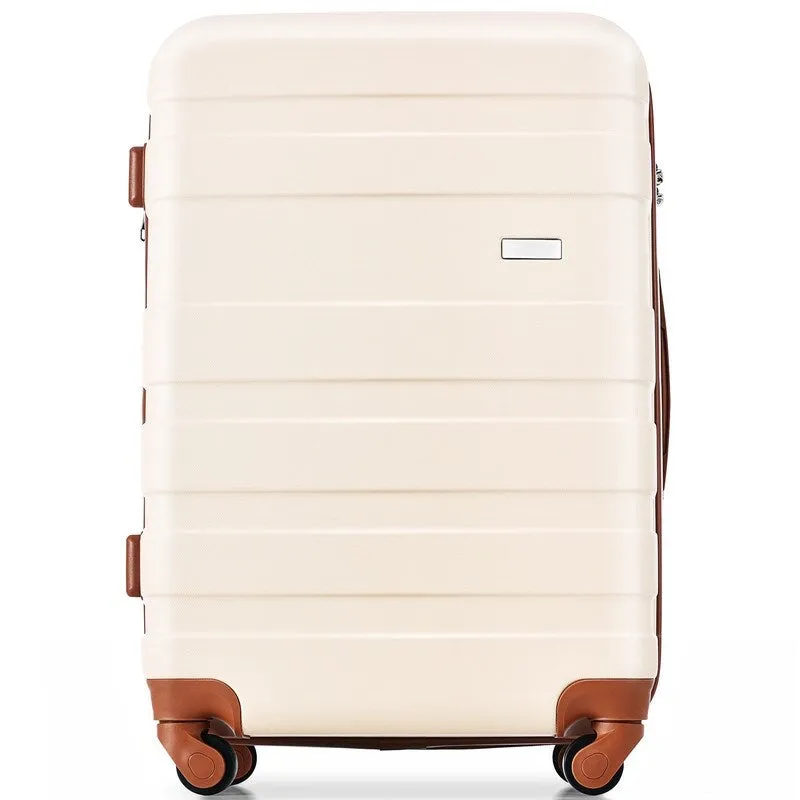 3pcs Expandable Suitcase Luggage Sets with Spinner Wheels and TSA Lock
