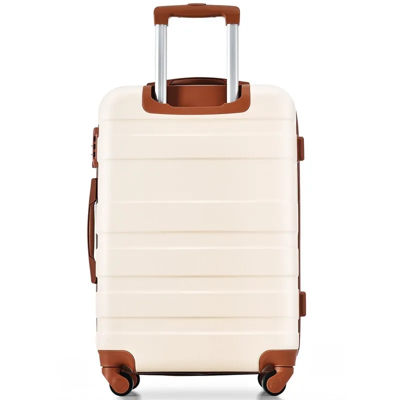 3pcs Expandable Suitcase Luggage Sets with Spinner Wheels and TSA Lock