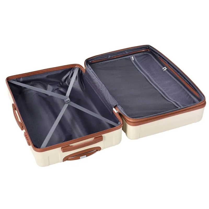 3PCS Luggage Sets Expandable ABS Suitcase with TSA Lock(20"/24"/28")