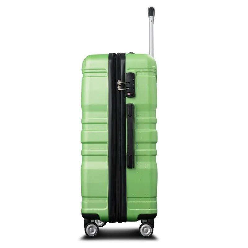 3PCS Luggage Sets Expandable ABS Suitcase with TSA Lock(20"/24"/28")