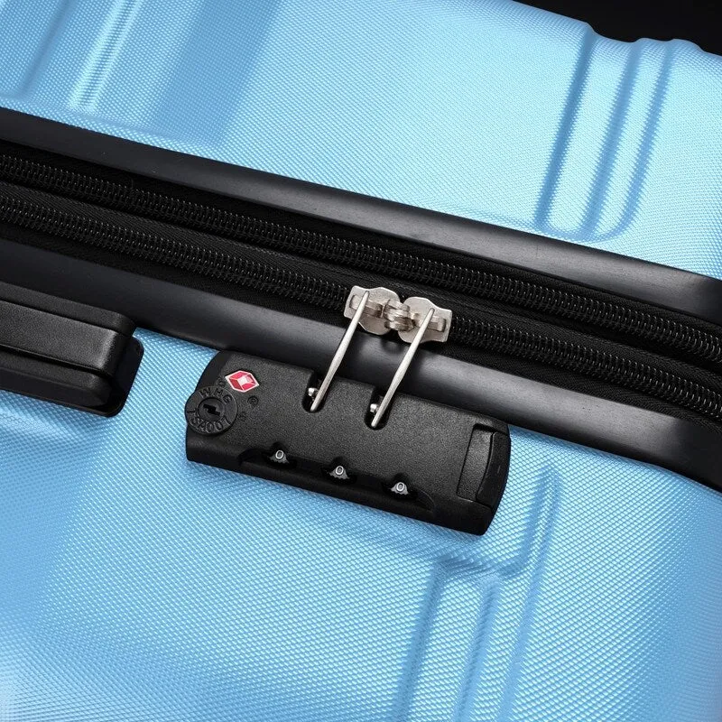 3PCS Luggage Sets Expandable ABS Suitcase with TSA Lock(20"/24"/28")